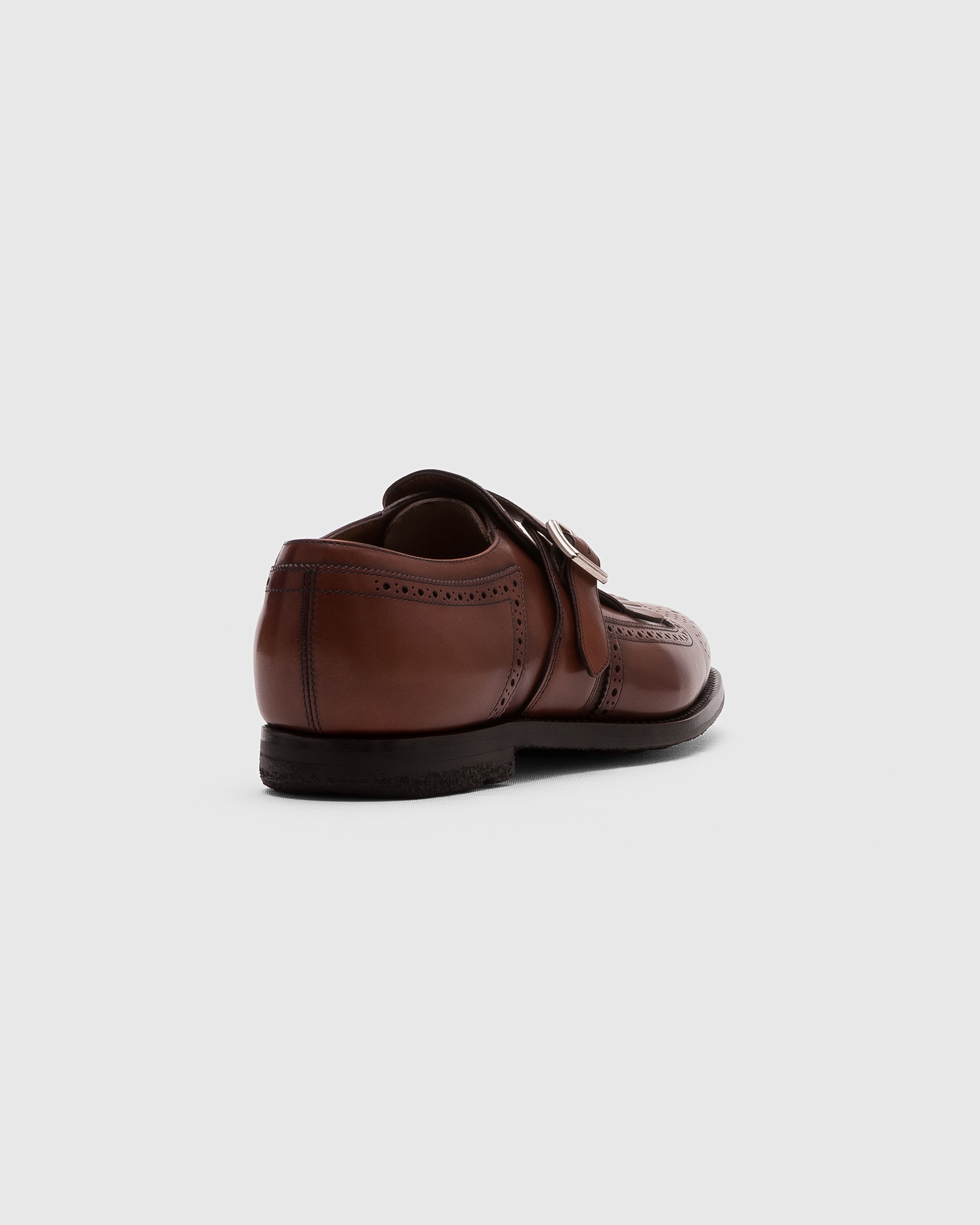 Decò Calf Leather Monk Strap Loafer - 4
