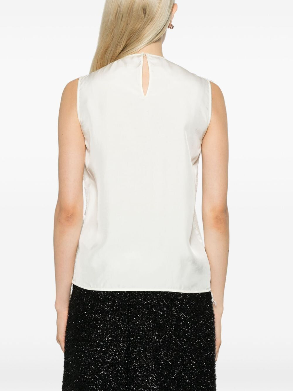 Jil Sander Women Woman`S Slvs Cn Knitted Top - 4
