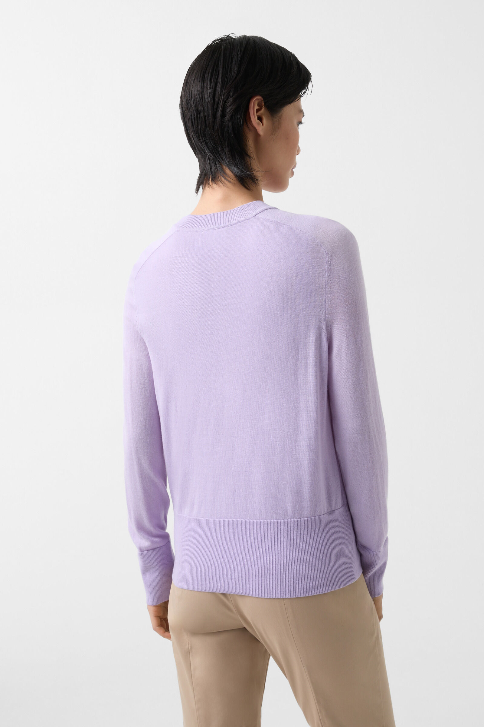 Ilma knit jacket in Lilac - 3