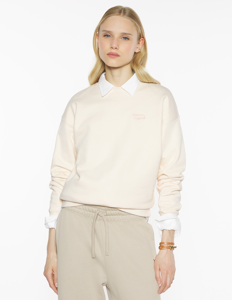 MAISON KITSUNE HANDWRITING COMFORT SWEATSHIRT - 3