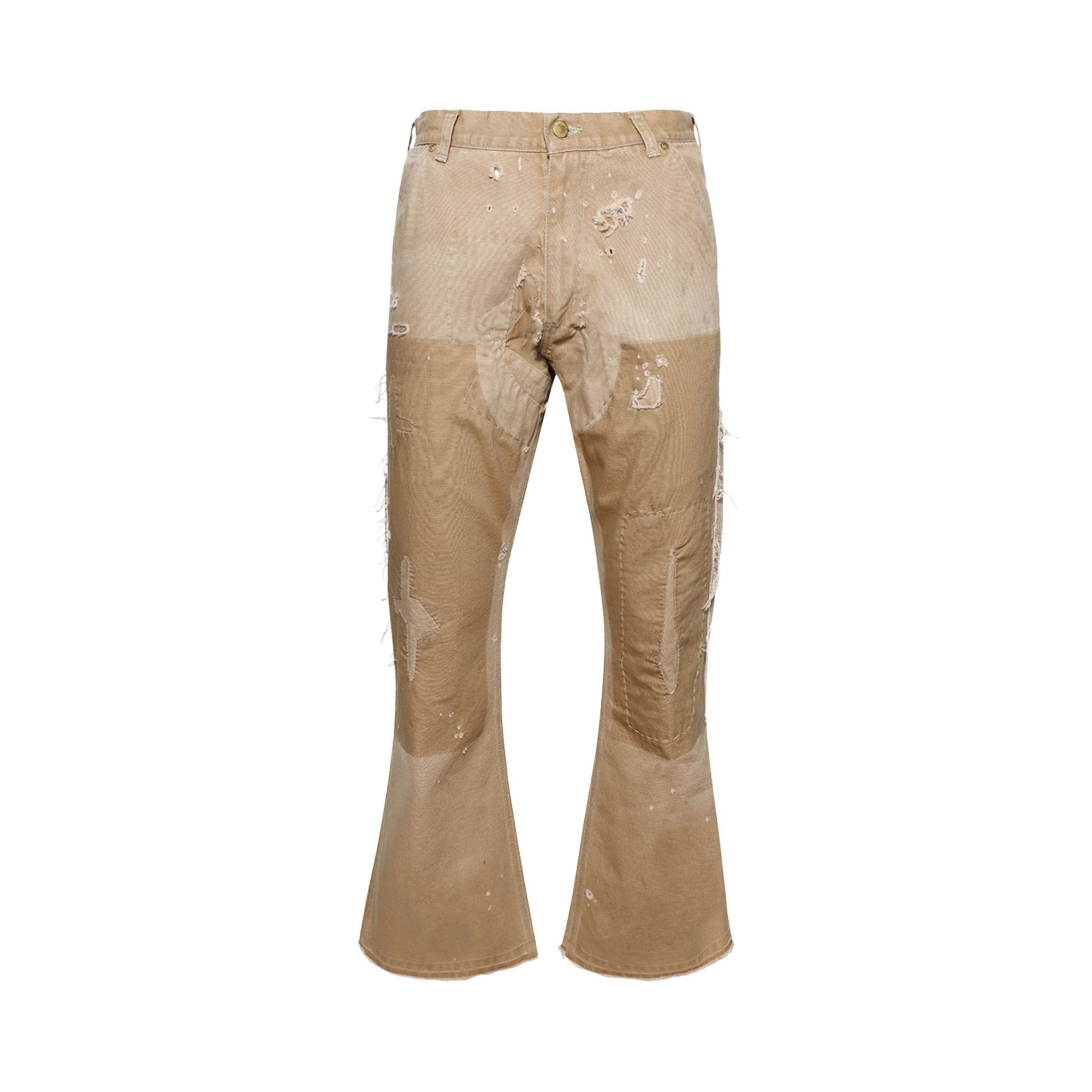 SAINT Mxxxxxx Double Knee Pants 'Beige' - 1