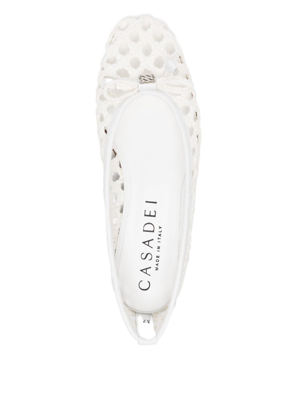 Versilia textured ballet flats - 4