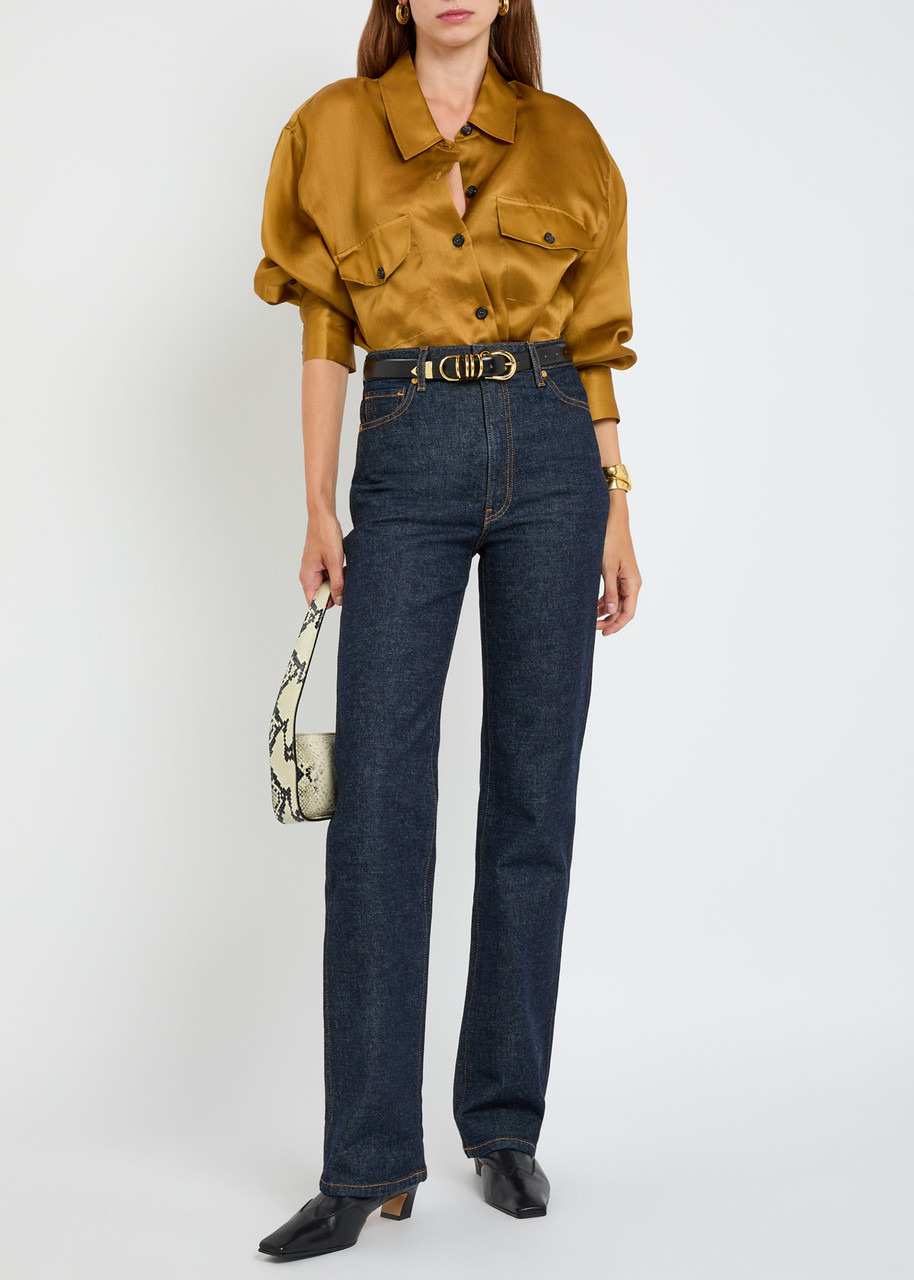 Khaite Danielle Straight-leg Jeans - 4