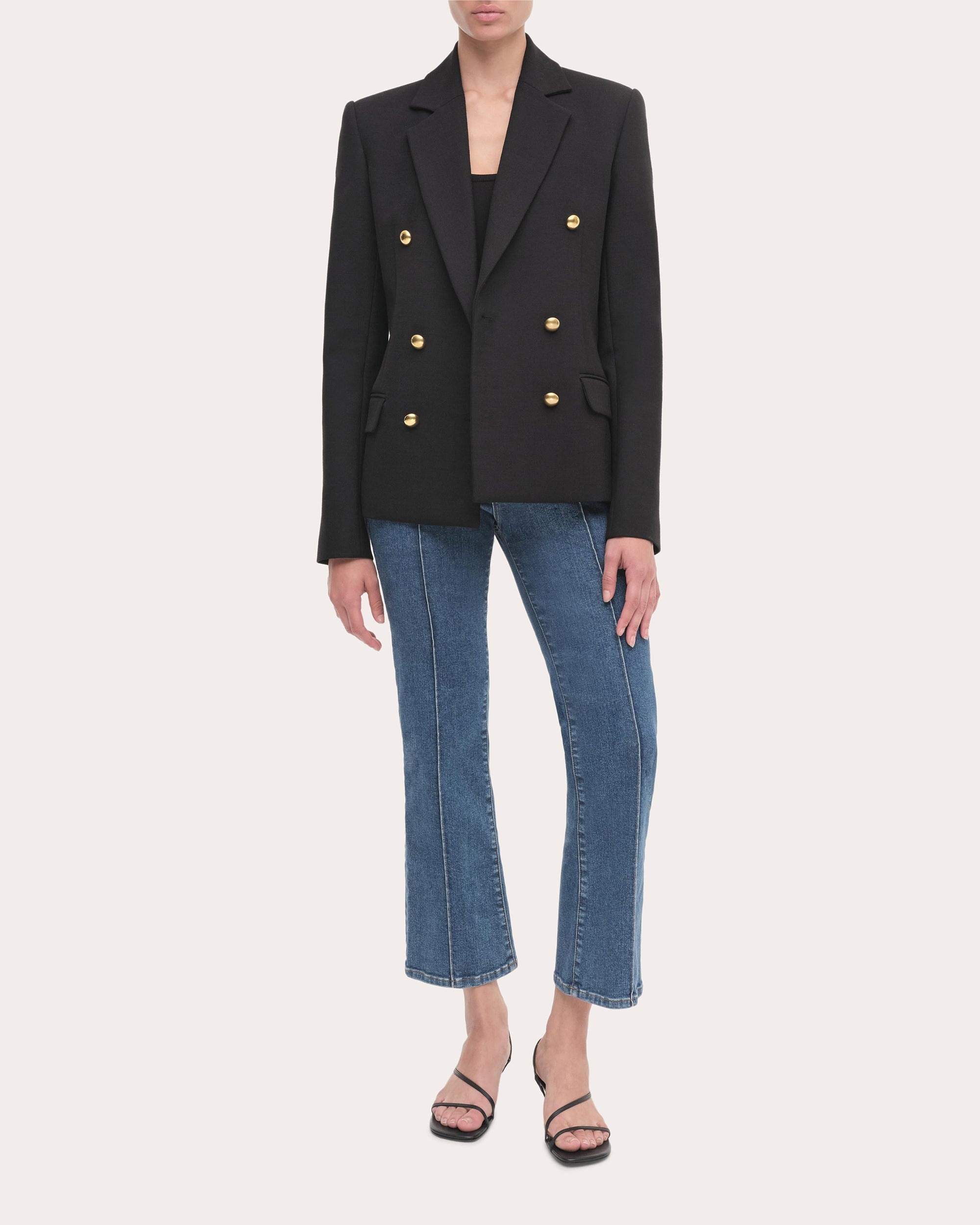 Becky Double-Breasted Blazer - 4