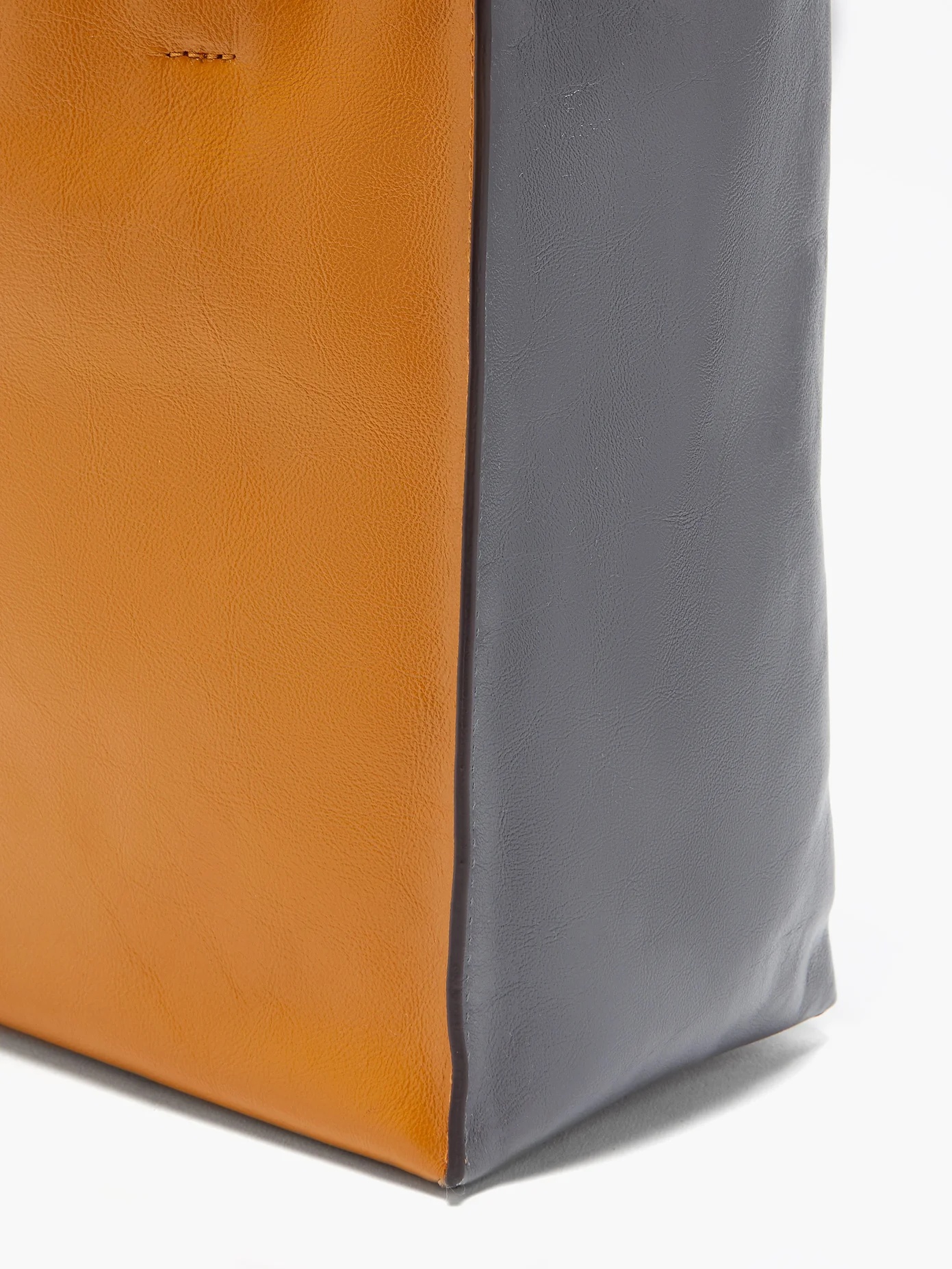 Museo medium leather tote bag - 6