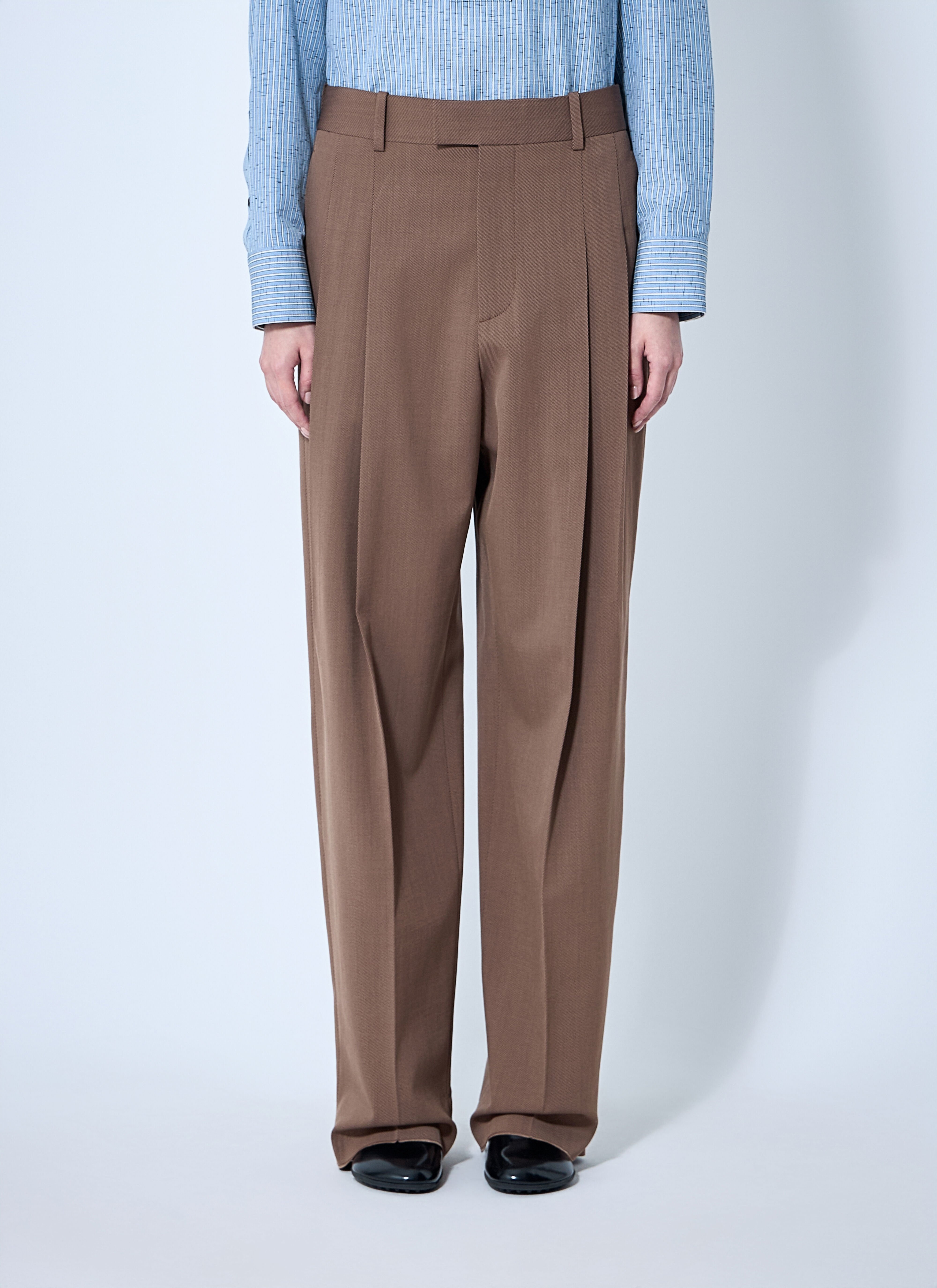 Tailored Wool Pants - 1