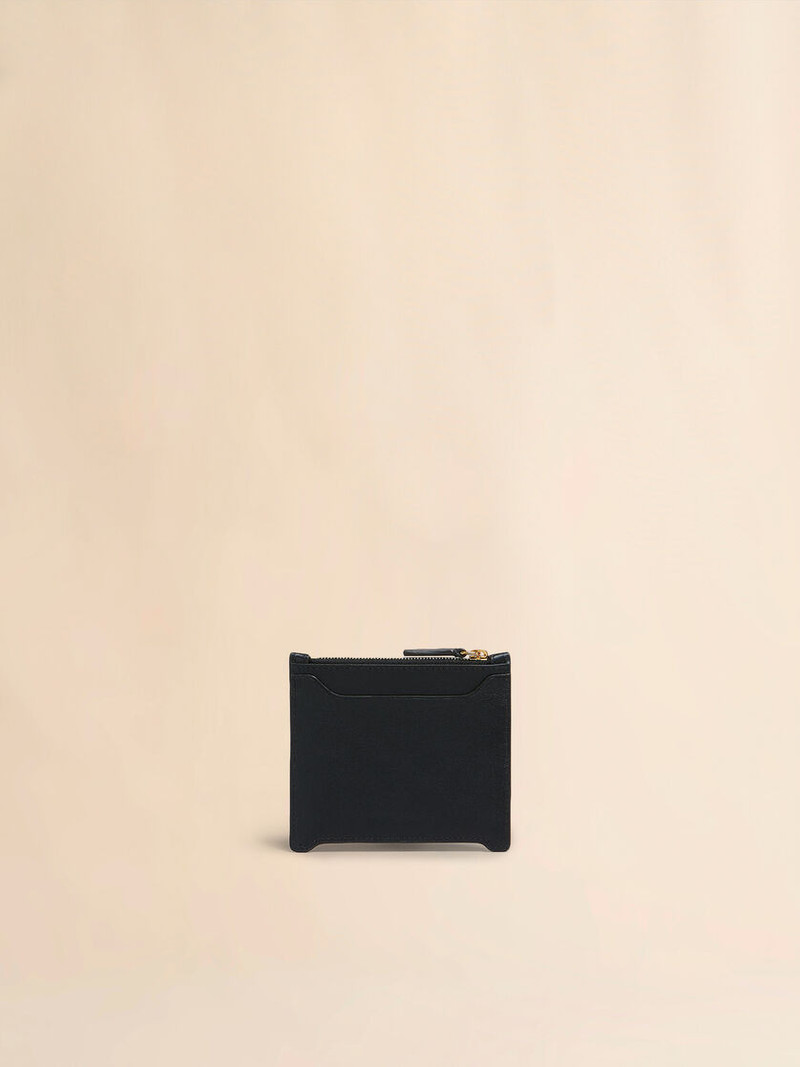 Marni BLACK LEATHER TRUNKAROO CARD CASE outlook