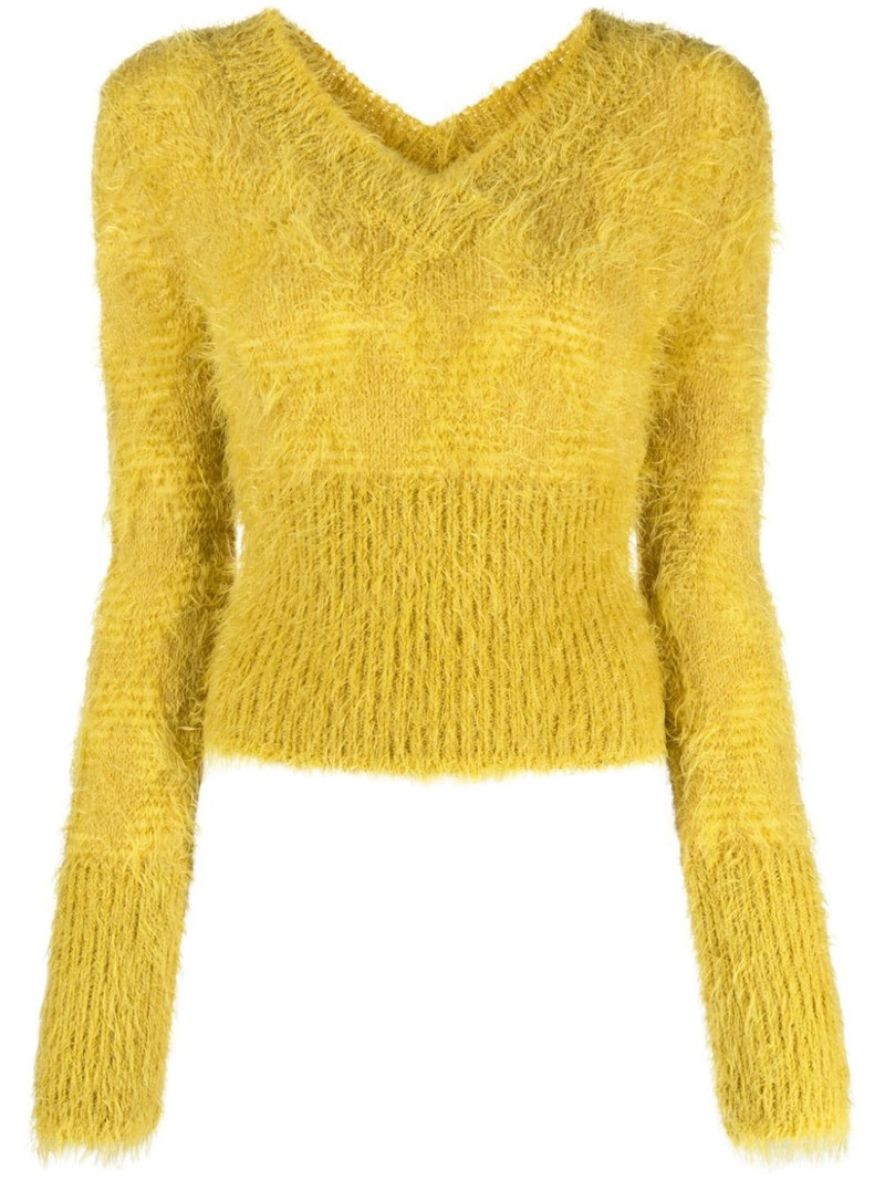 V-neck long-sleeve jumper 1