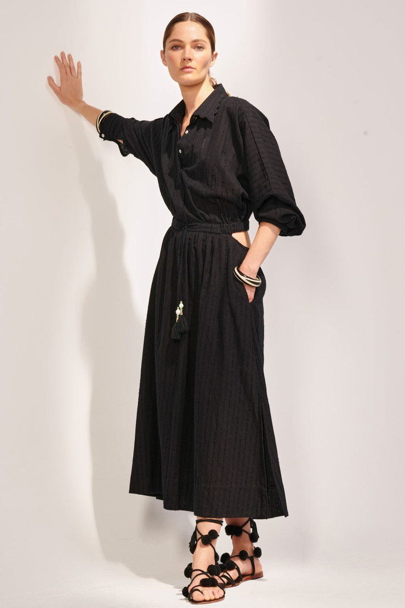 Long Dress Sunniva - Black 1