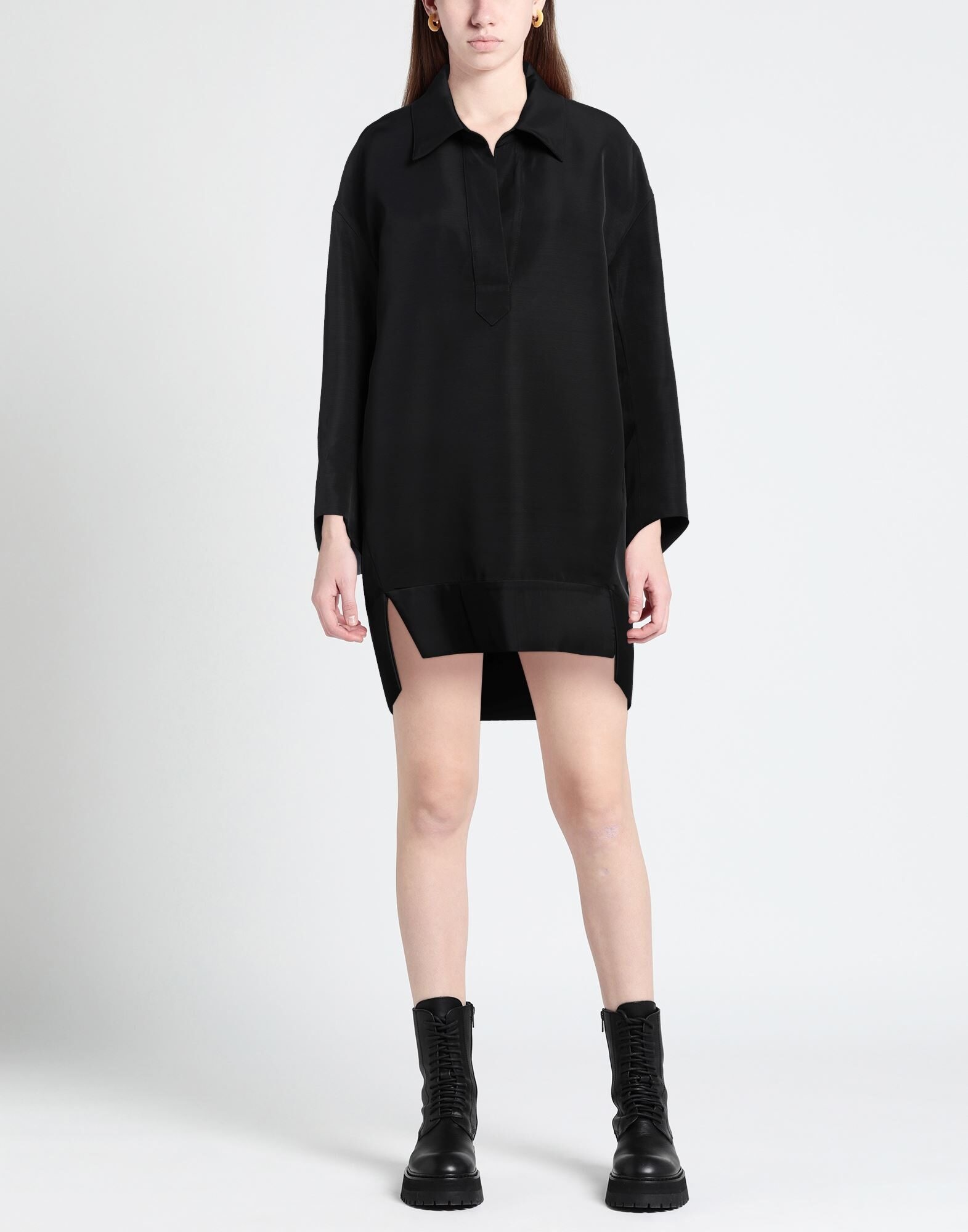 Black Women's Short Dress - 2
