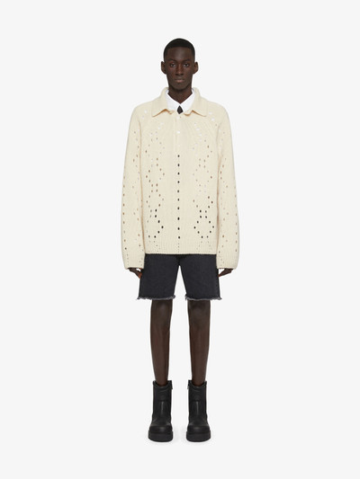 Givenchy OVERSIZED SWEATER IN WOOL outlook