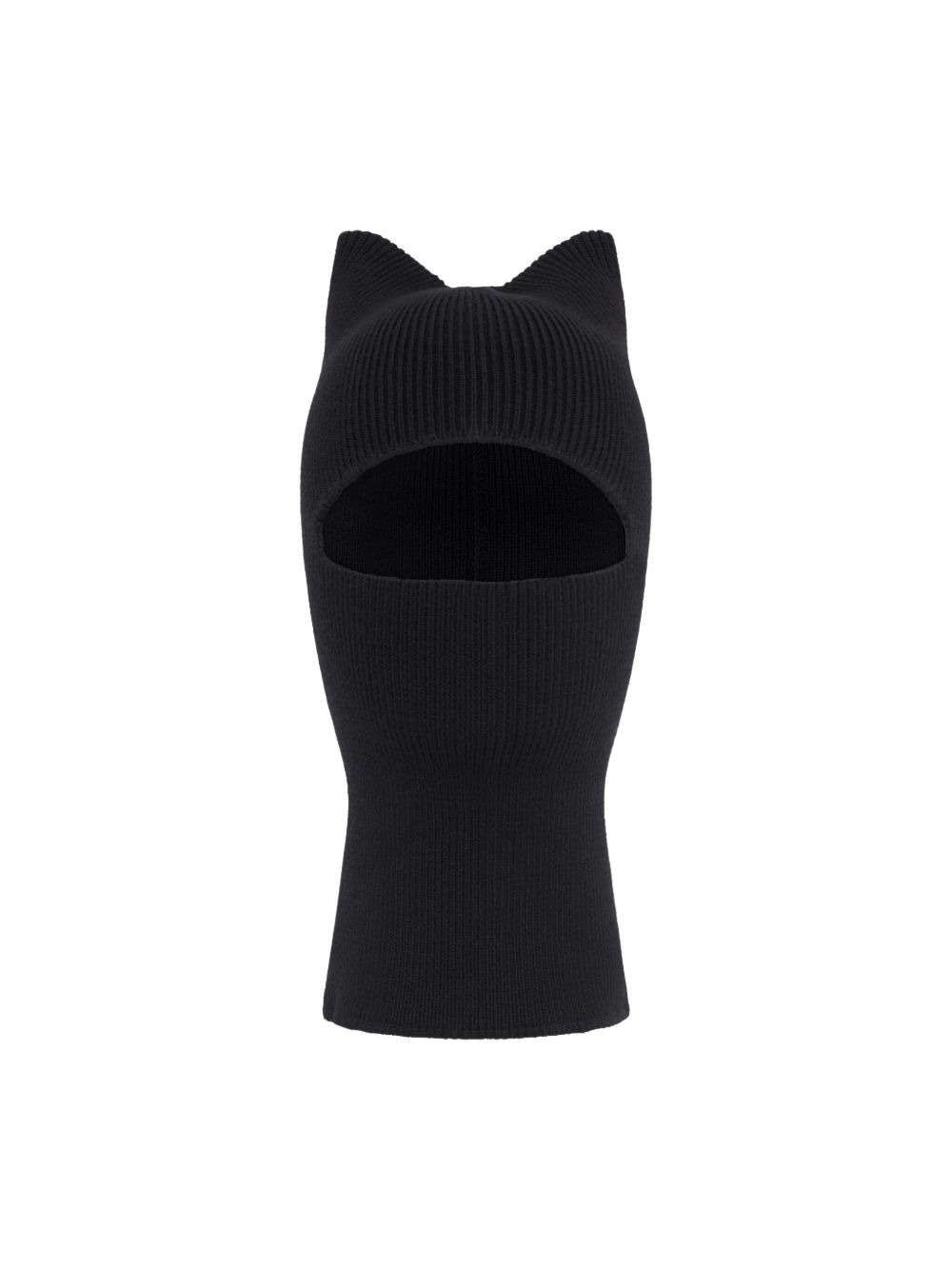 cat-ear wool balaclava - 2