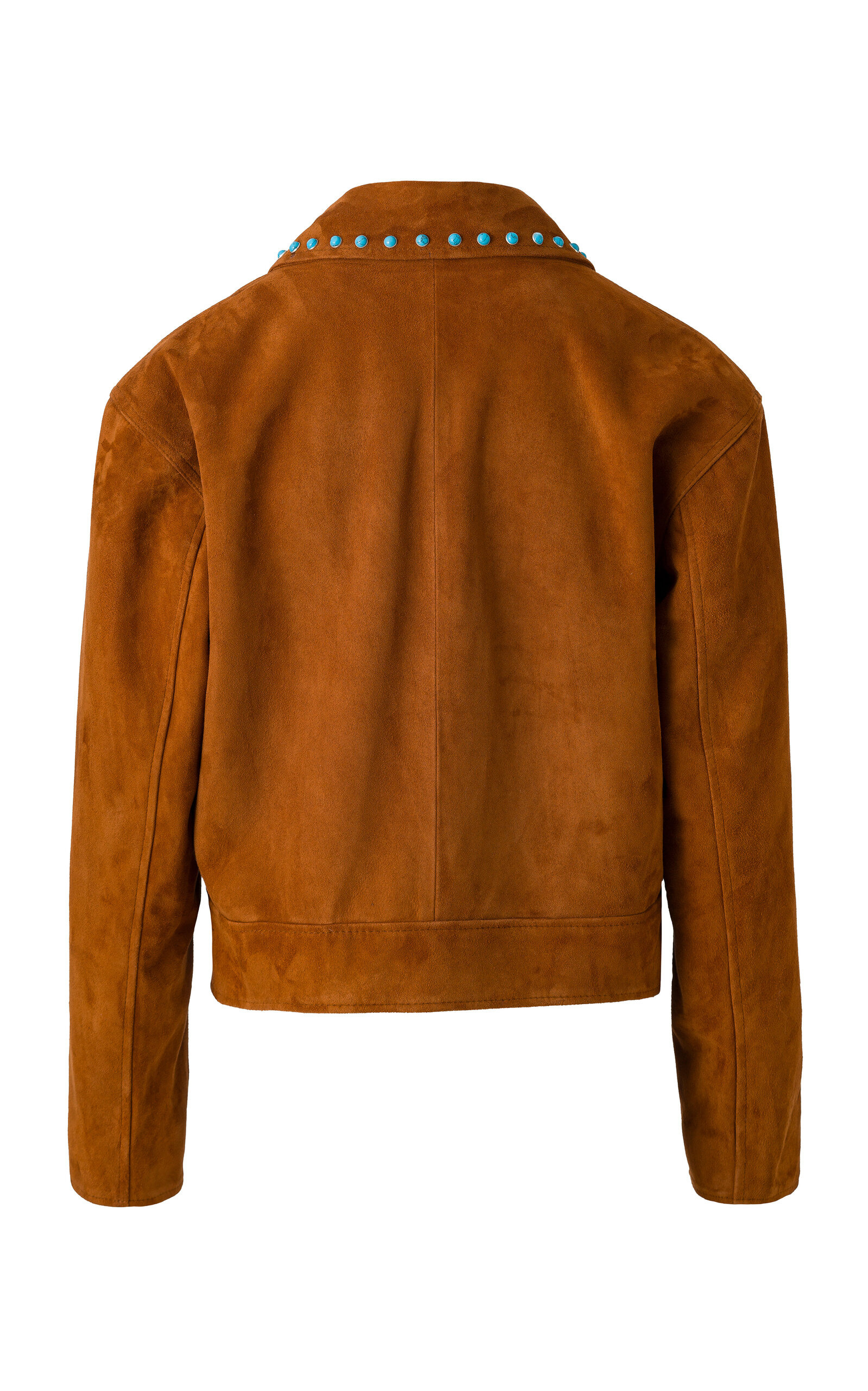 Ioaris Embellished Suede Jacket brown - 3