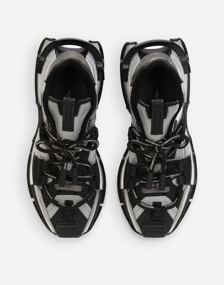 Mixed-materials Space sneakers - 4