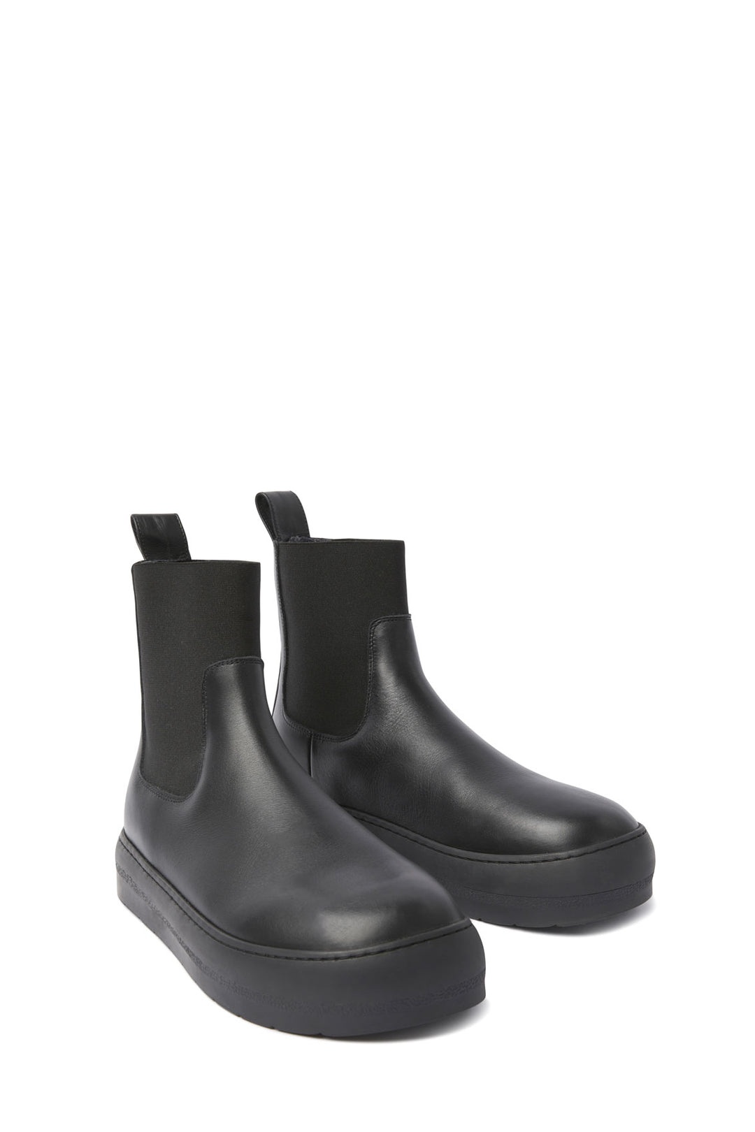 DREAMY ANKLE BOOTS / leather / total black - 2