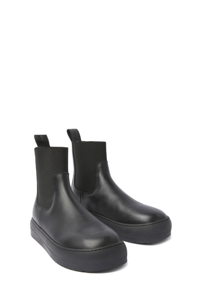 SUNNEI DREAMY ANKLE BOOTS / leather / total black outlook
