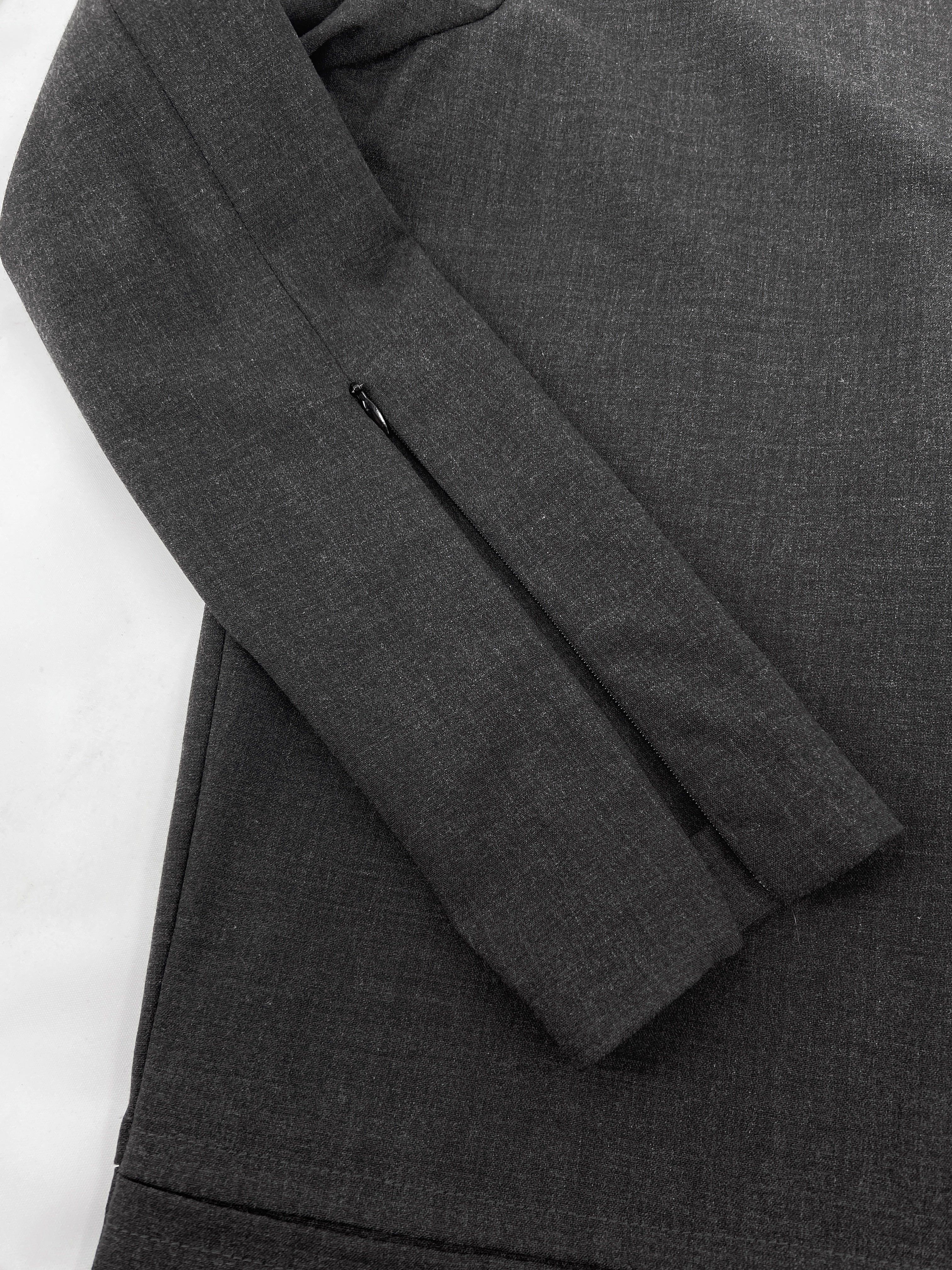 Gucci Fall 1997 Tom Ford Minimal Grey Zip Dress 40 - 9