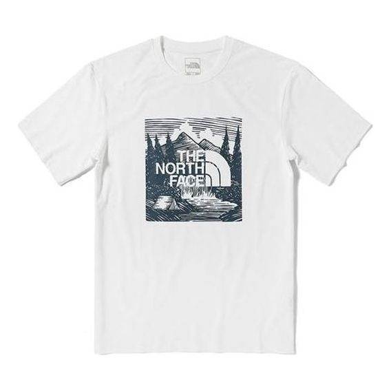 THE NORTH FACE Redbox Celebration T-Shirt 'White' NF0A7QRB-FN4 - 1