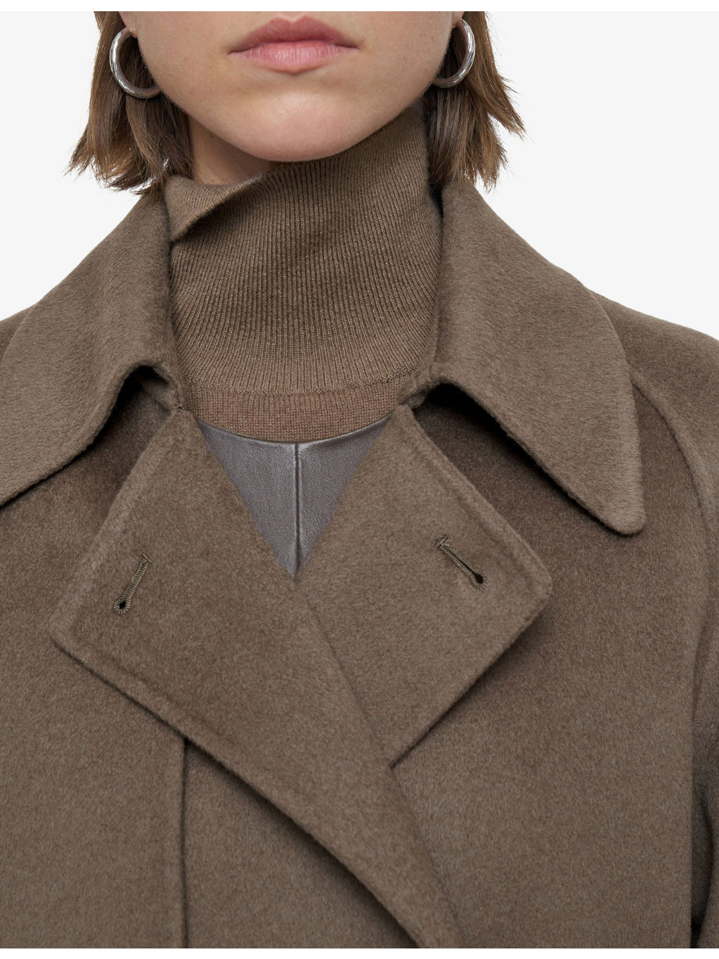 Marne Double-Face Wool and Cashmere-Blend Coat - 4