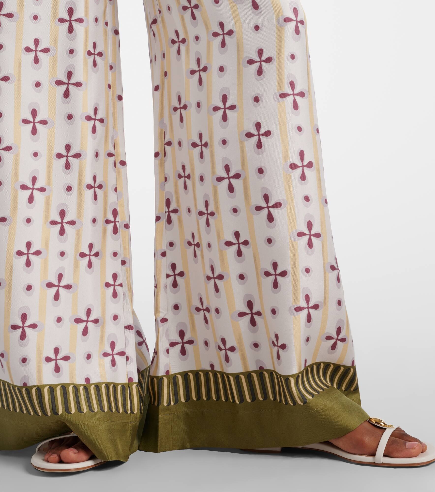 Eclipse Placée silk palazzo pants - 5
