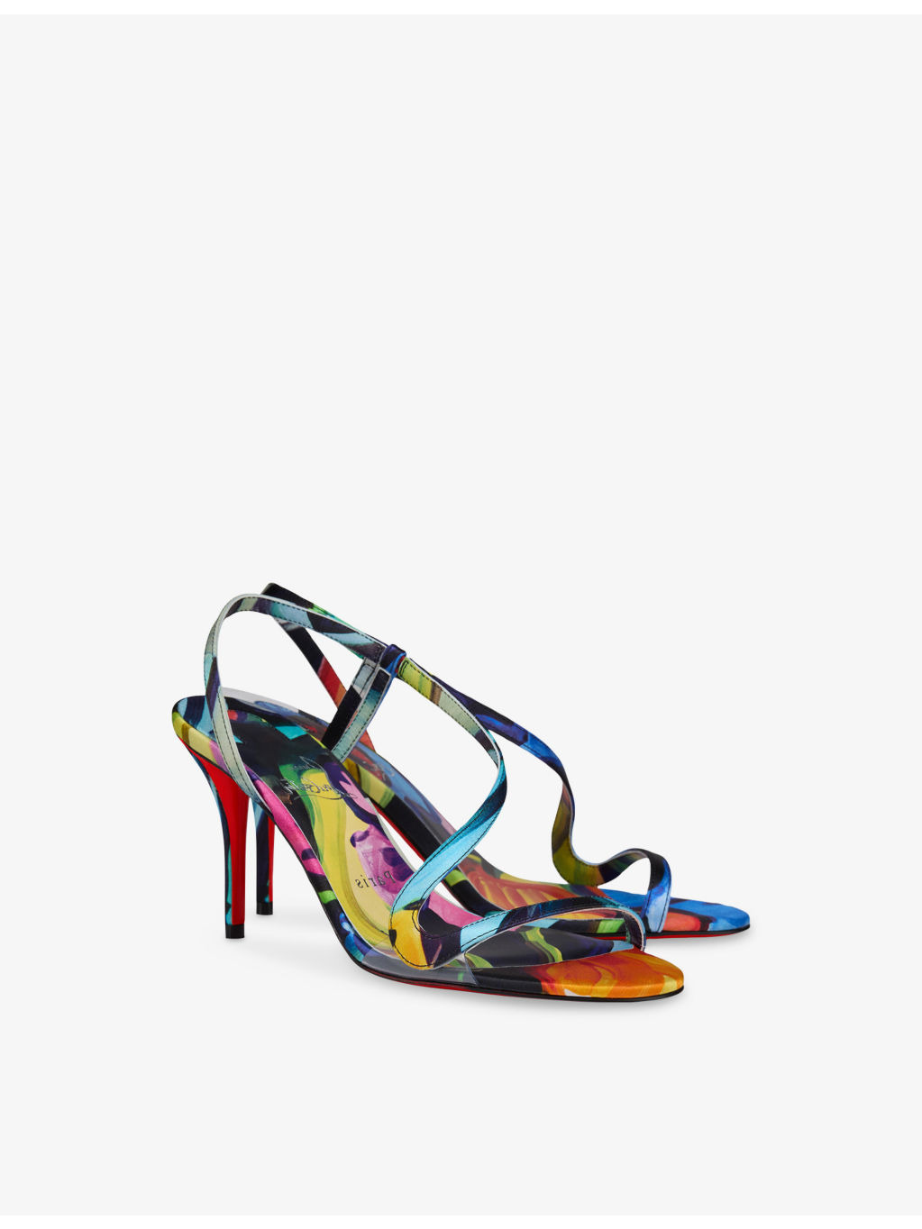 Rosa Z 80 Satin Heeled Sandals - 4
