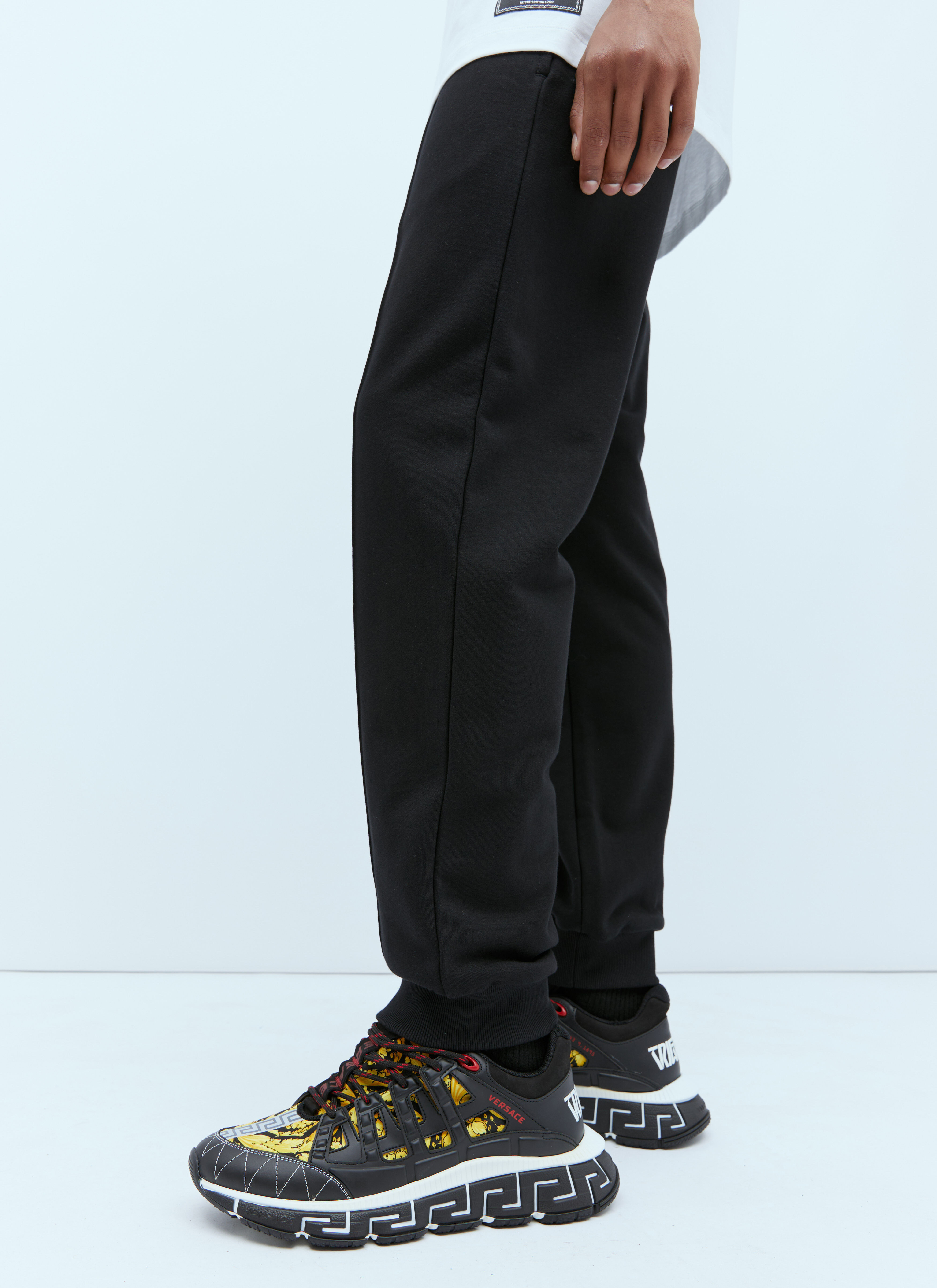 Logo Embroidery Track Pants - 4