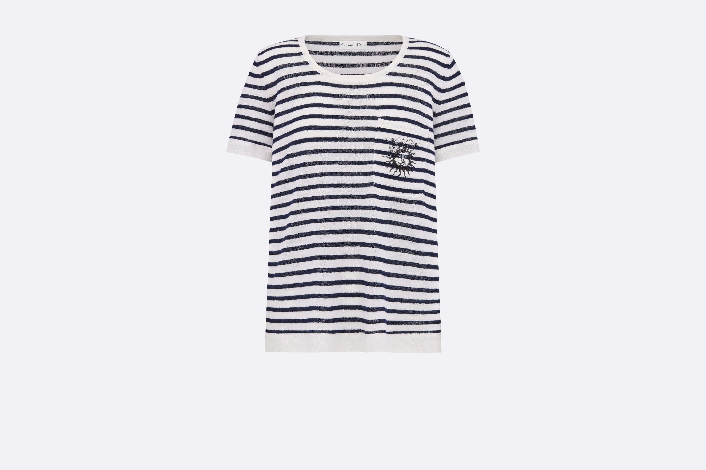 Dior Marinière Short-Sleeved Sweater - 1