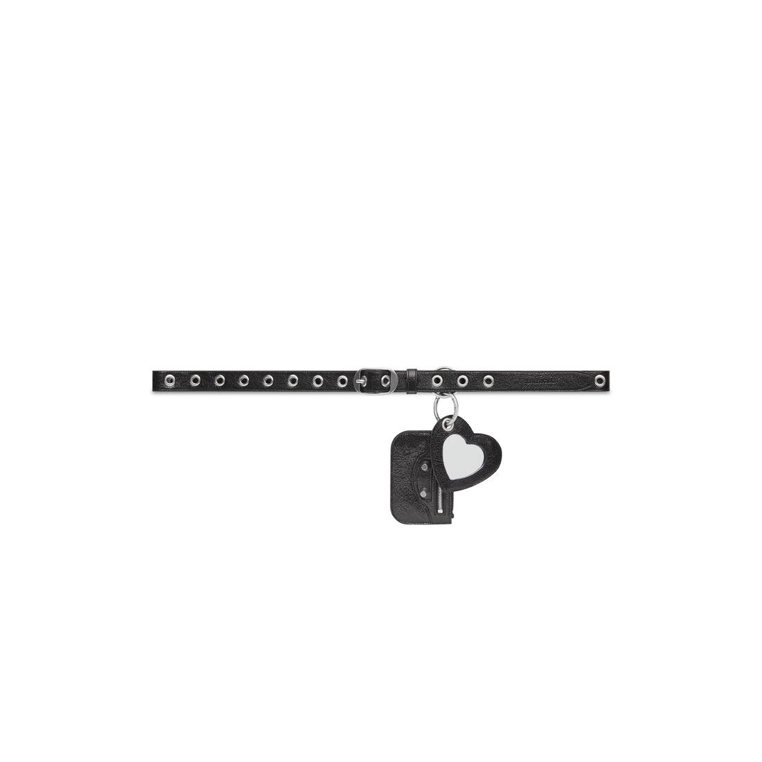 Women's Le Cagole Charms Belt in Black - 1
