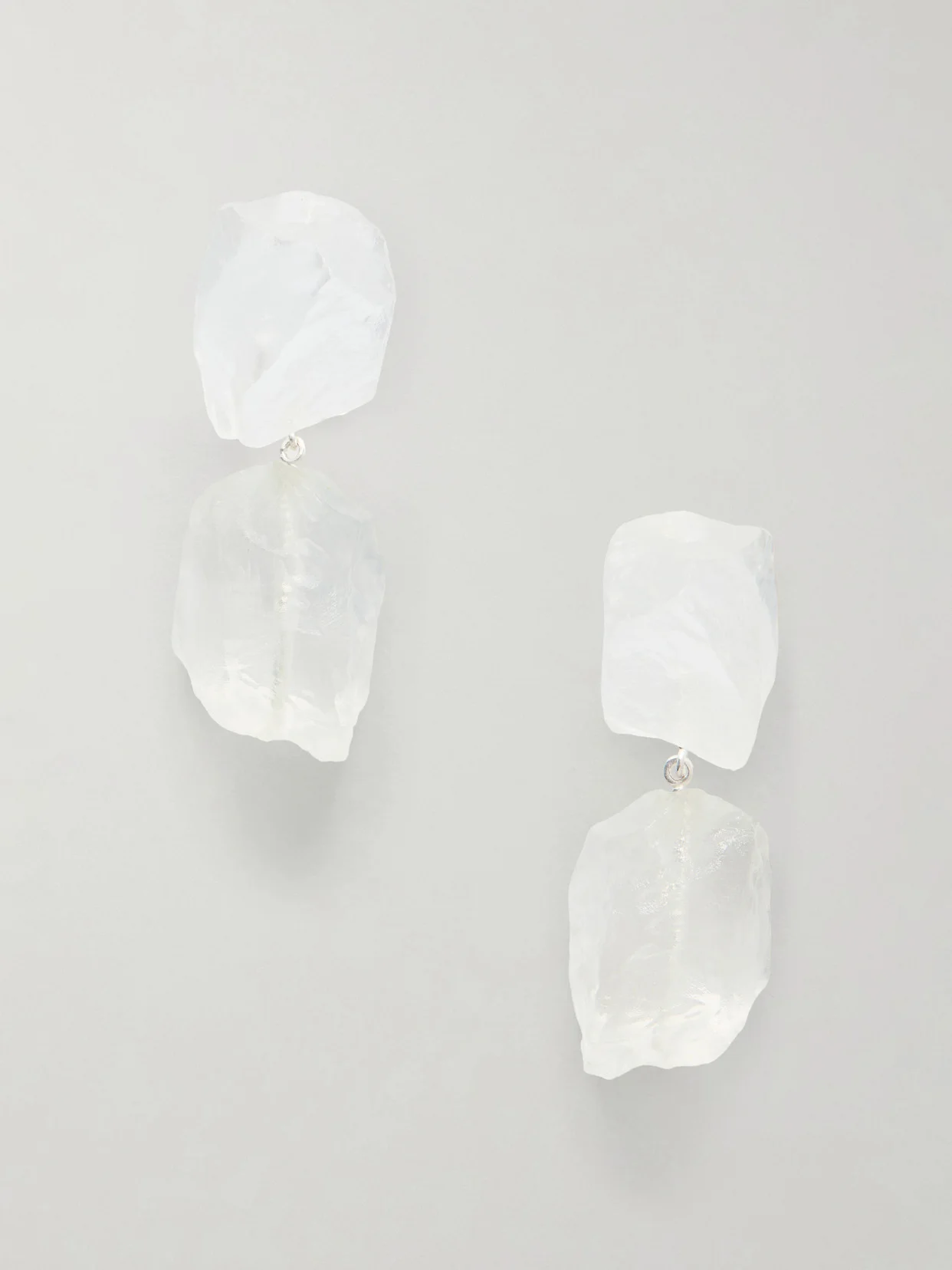 Crystal Drop Earrings - 1