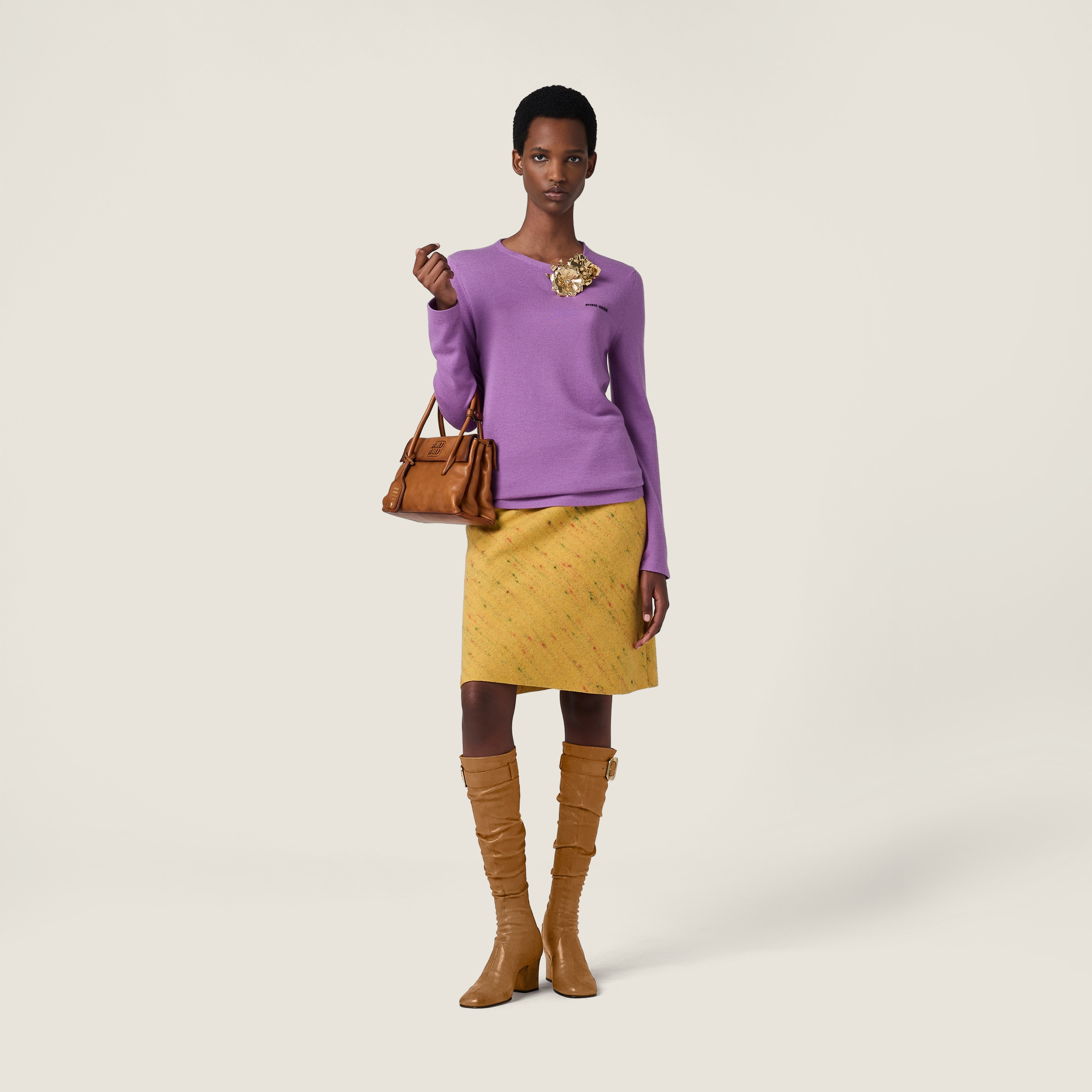 Bouclé skirt - 2