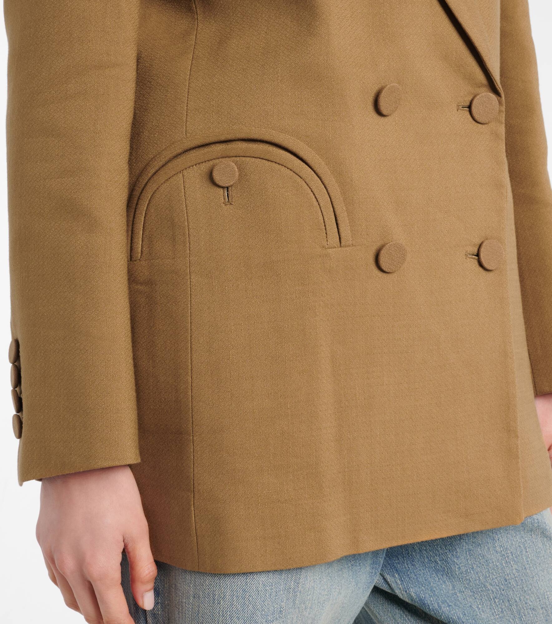 Everyday linen, wool, and mohair blazer - 6