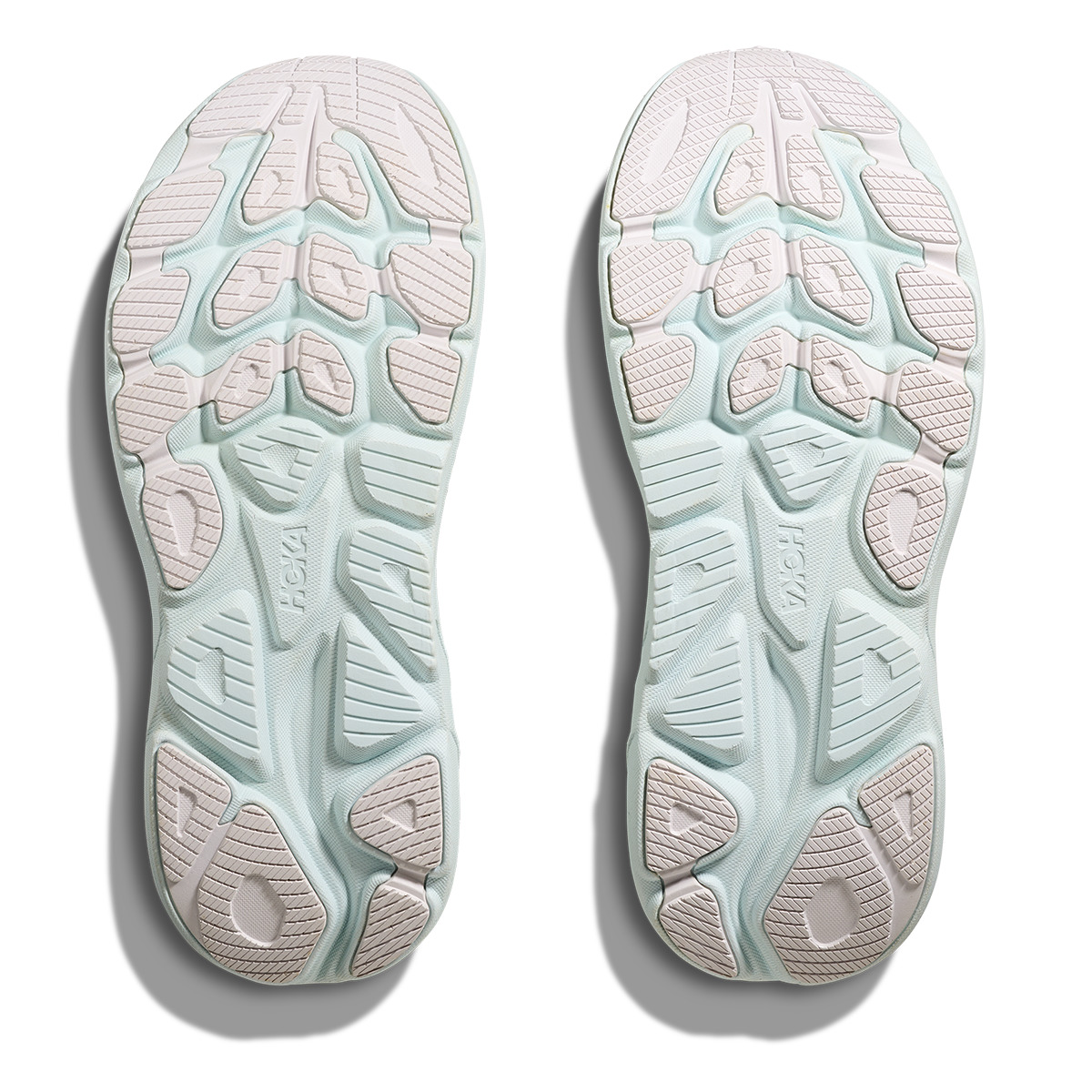 Hoka Clifton 10 White - Cielo Blue - 4