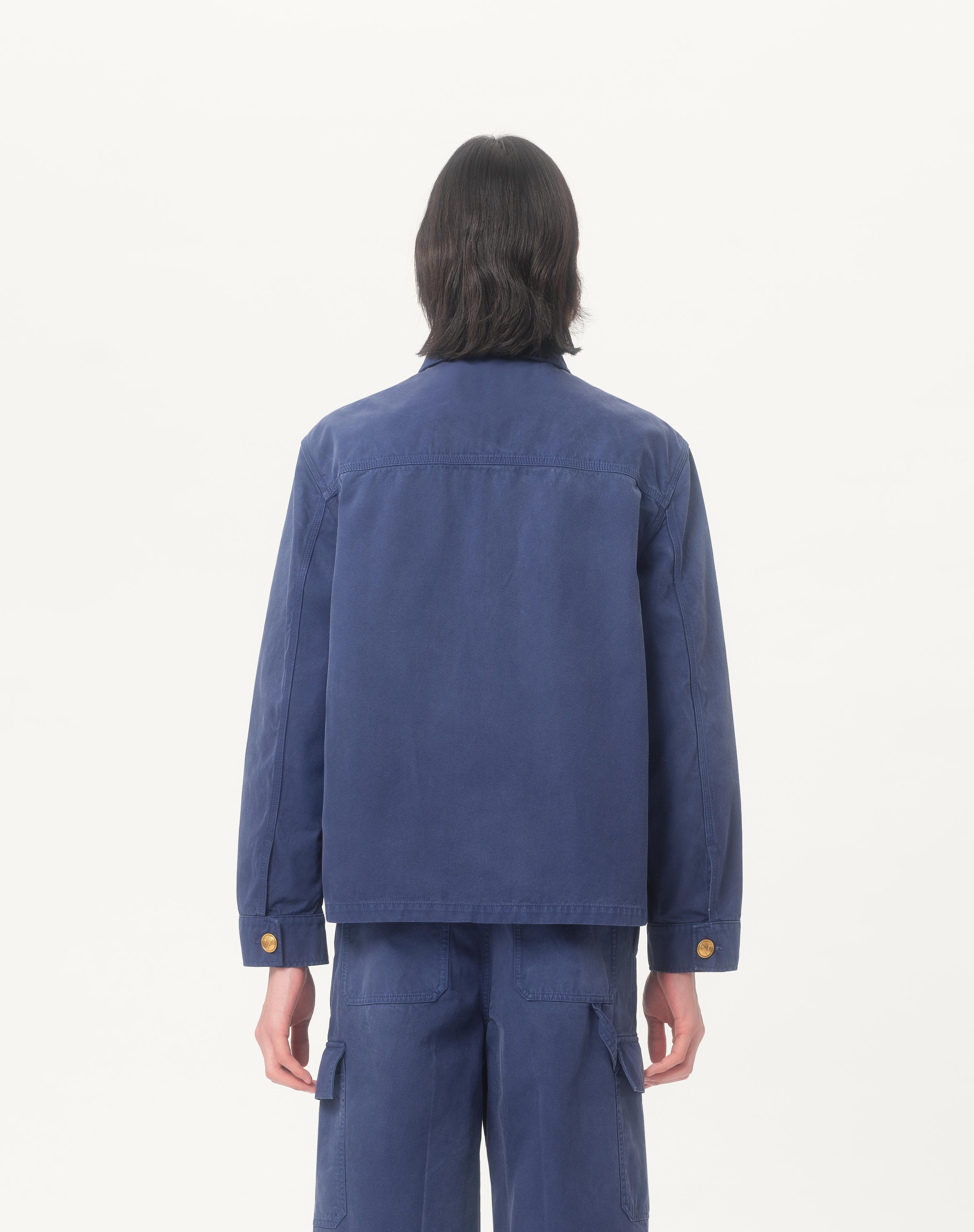 DENIM SAFARI JACKET - 6