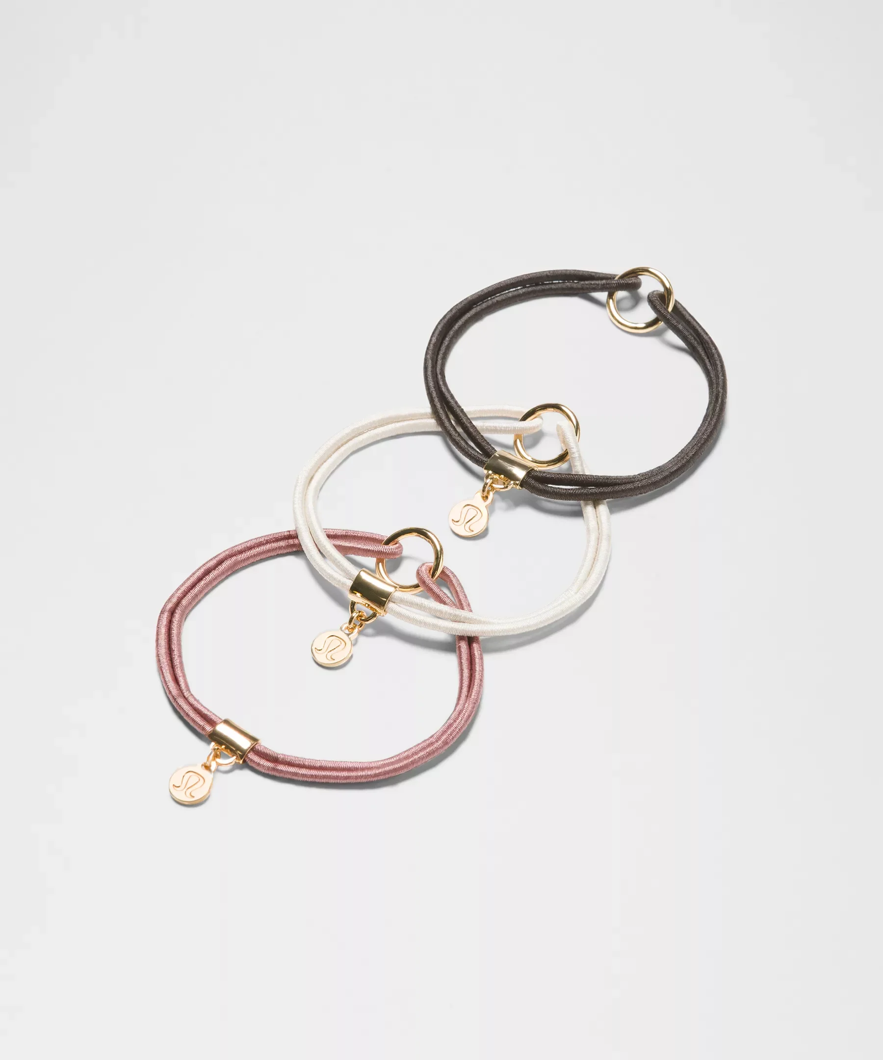 Logo Bead Hair Ties *3 Pack - 1