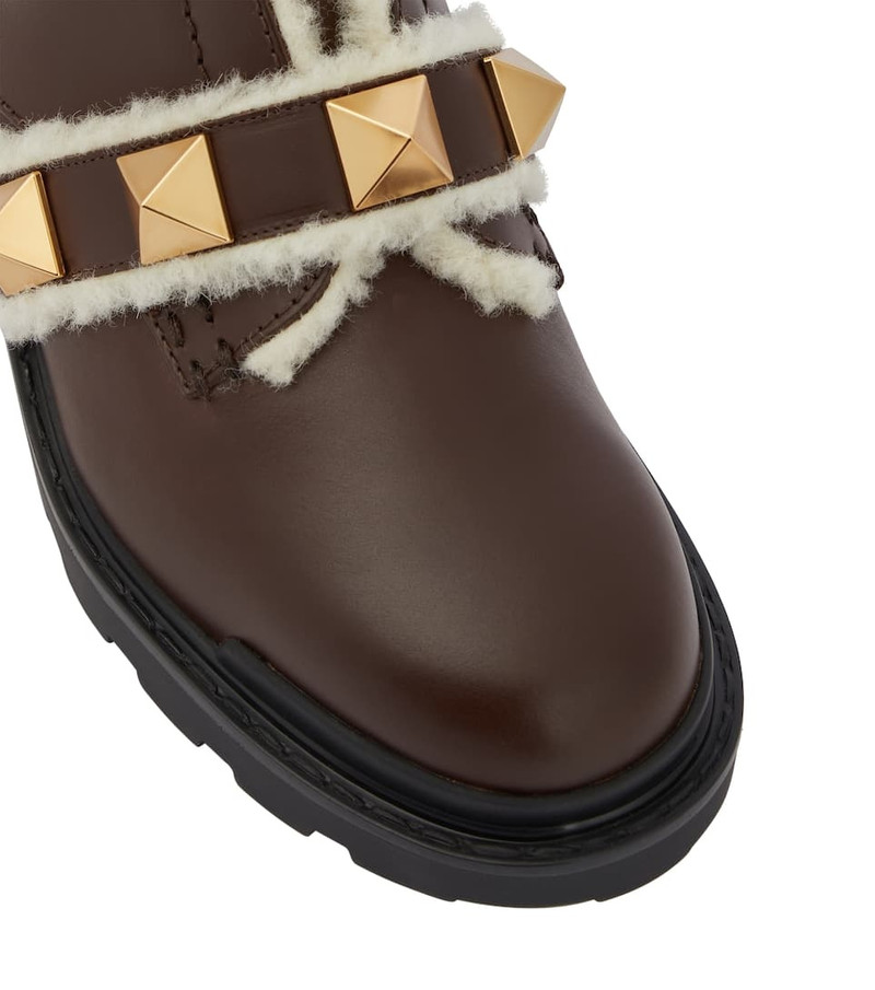 Roman Stud leather ankle boots 6