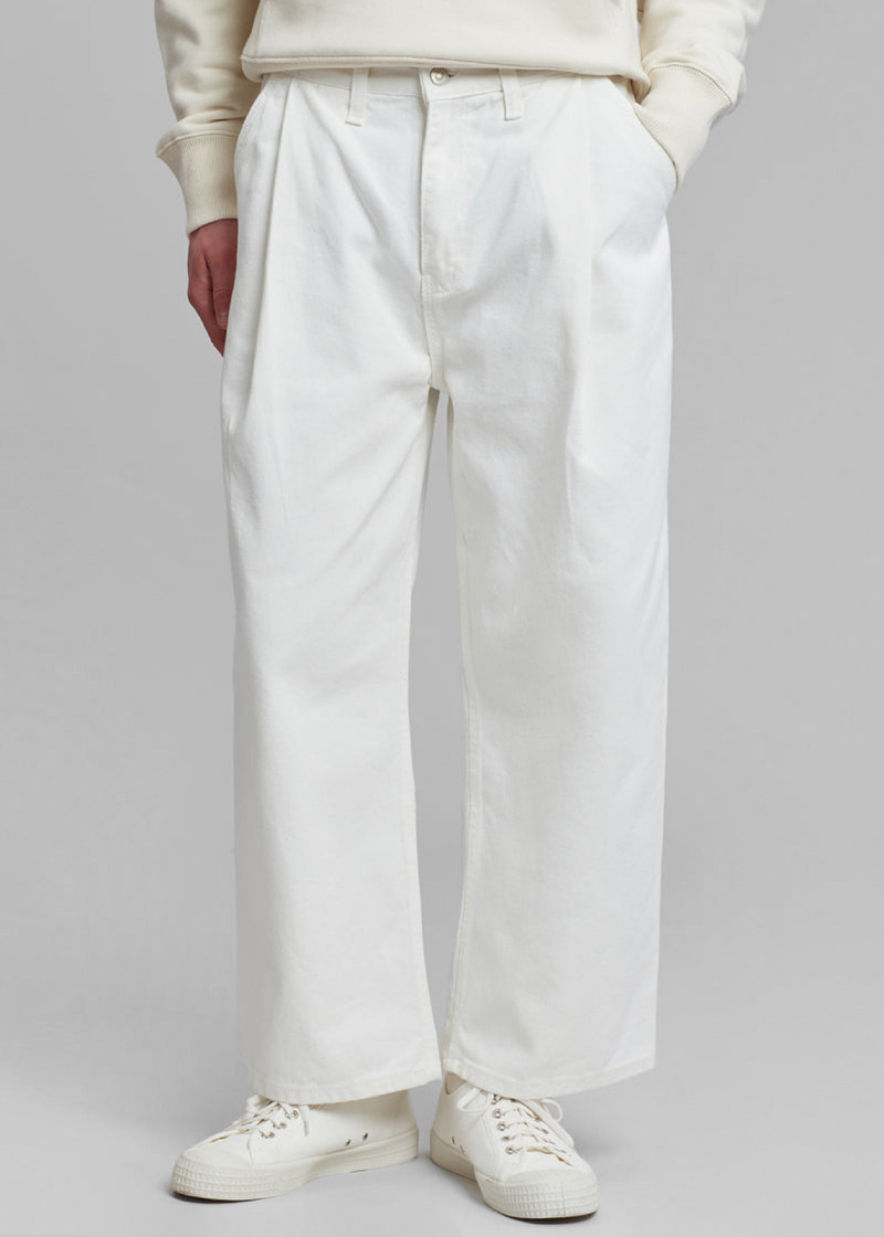 Drew Denim Pants - White 7