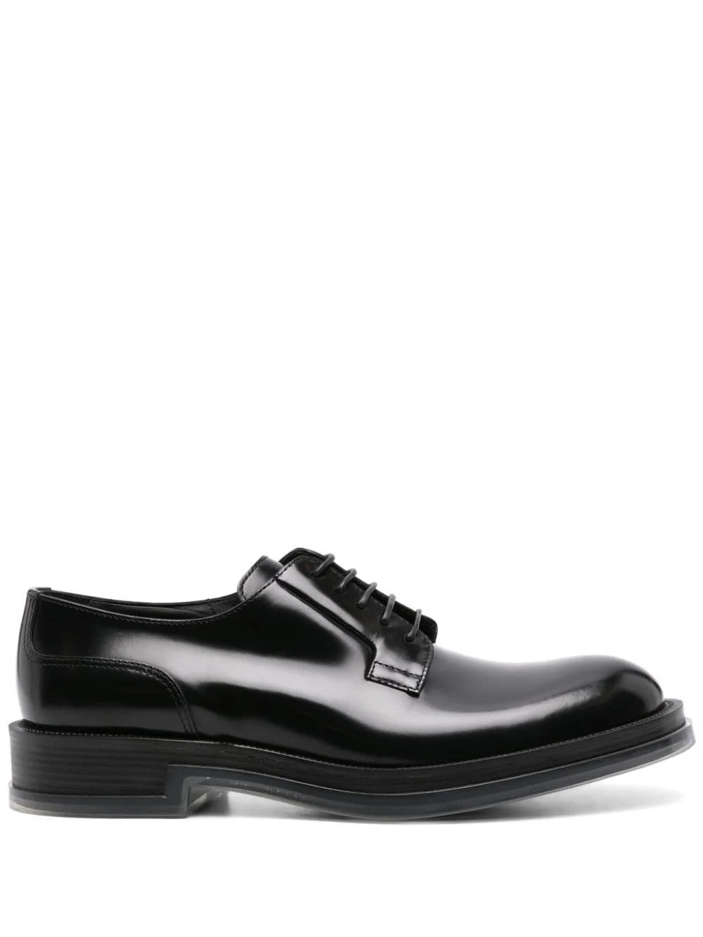 Float leather Derby shoes - 1