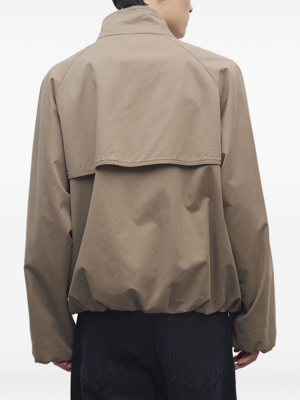 raglan-sleeve zip-up jacket - 4