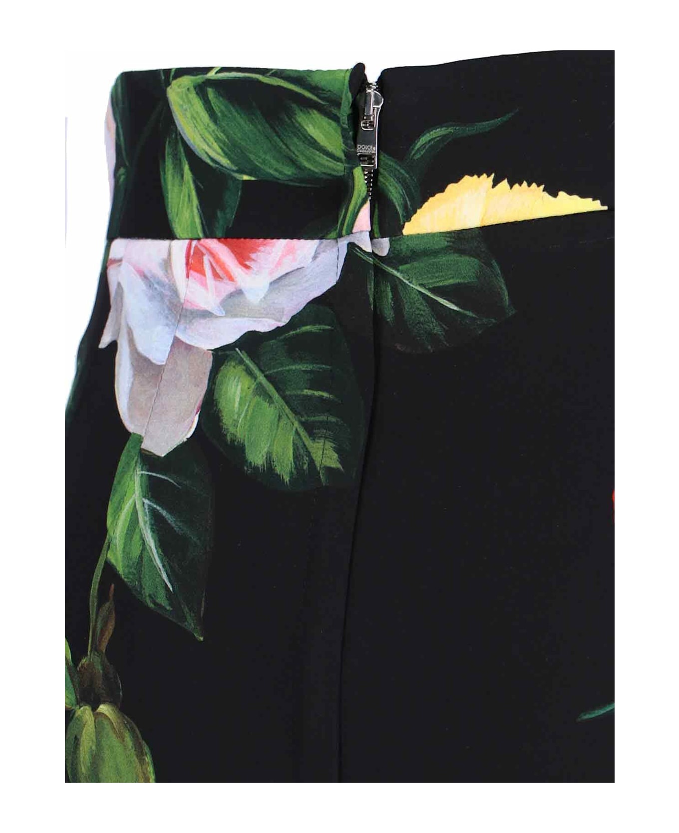 Floral Sheath Skirt - 5