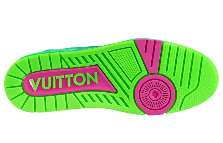 LOUIS VUITTON Trainer Sneakers 'Teal Green' 1A9TRQ - 4
