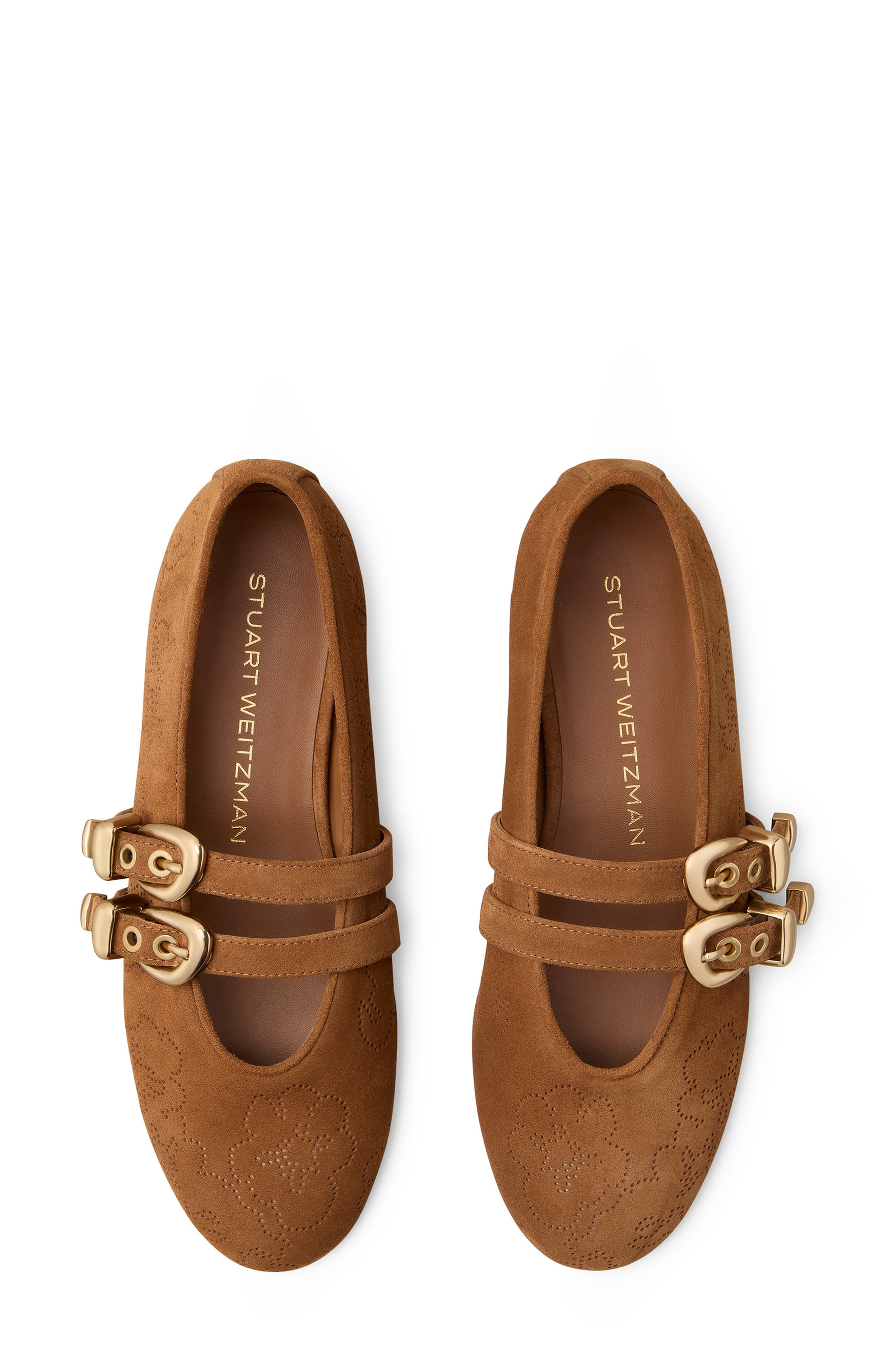 Stuart Weitzman Maven Mary Jane Flat in Doe at Nordstrom - 3