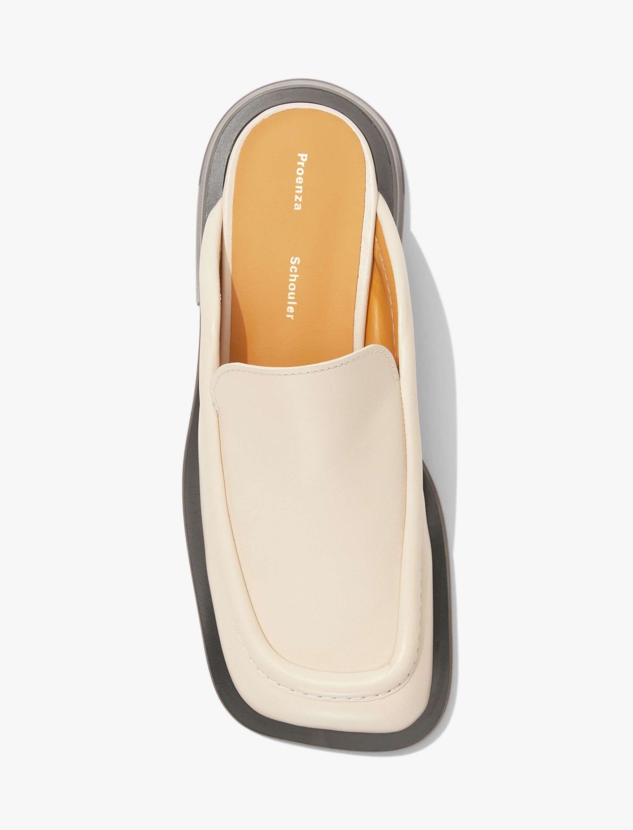 Square Loafer Mules - 4