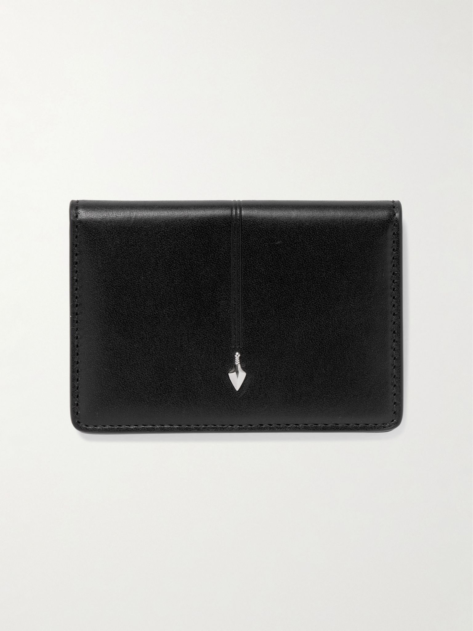 Cassandre Leather Bifold Wallet Black - 1