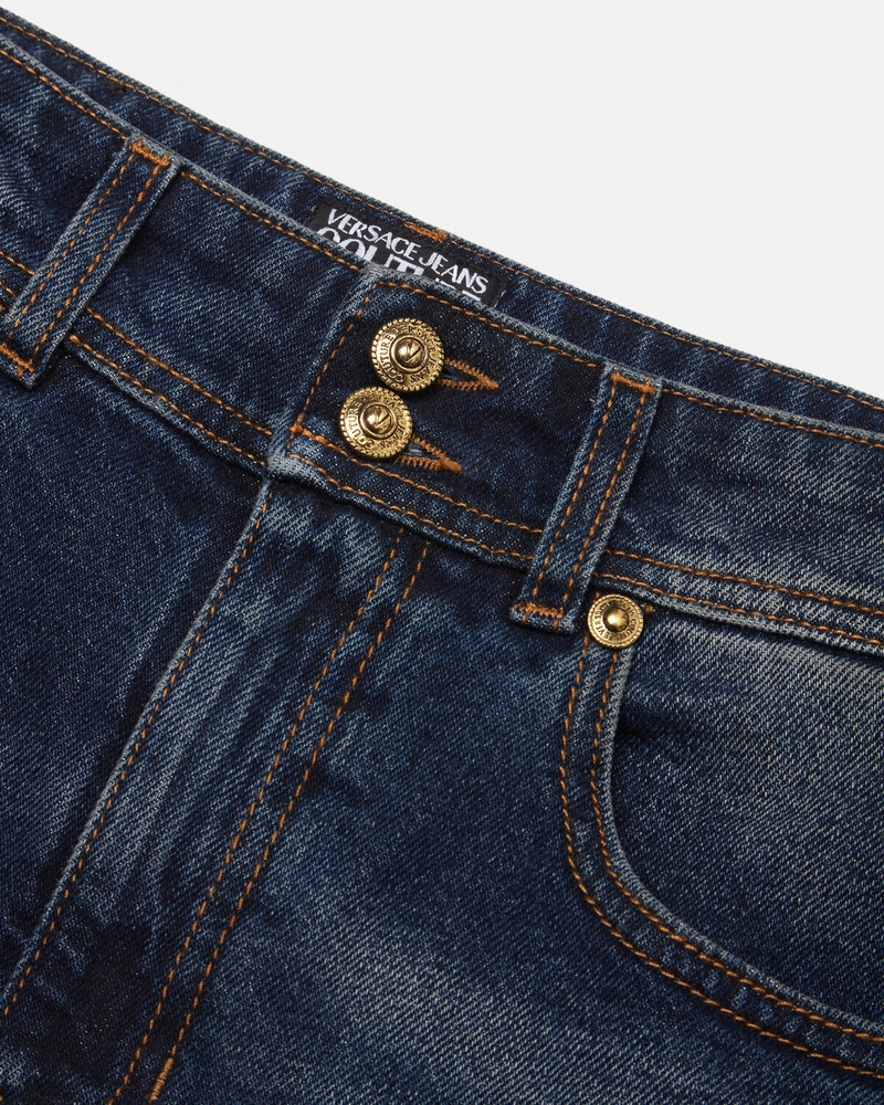 VERSACE JEANS COUTURE Piece Number Straight-Fit Jeans outlook