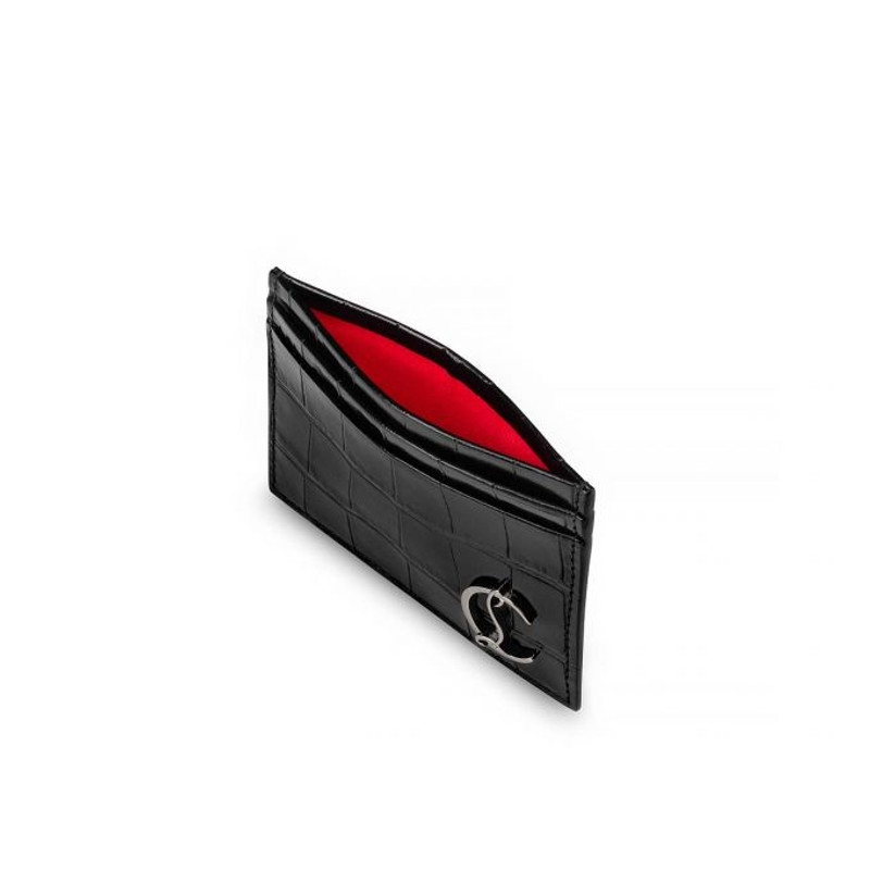 M Kios Card Holder BLACK/GUN METAL 4