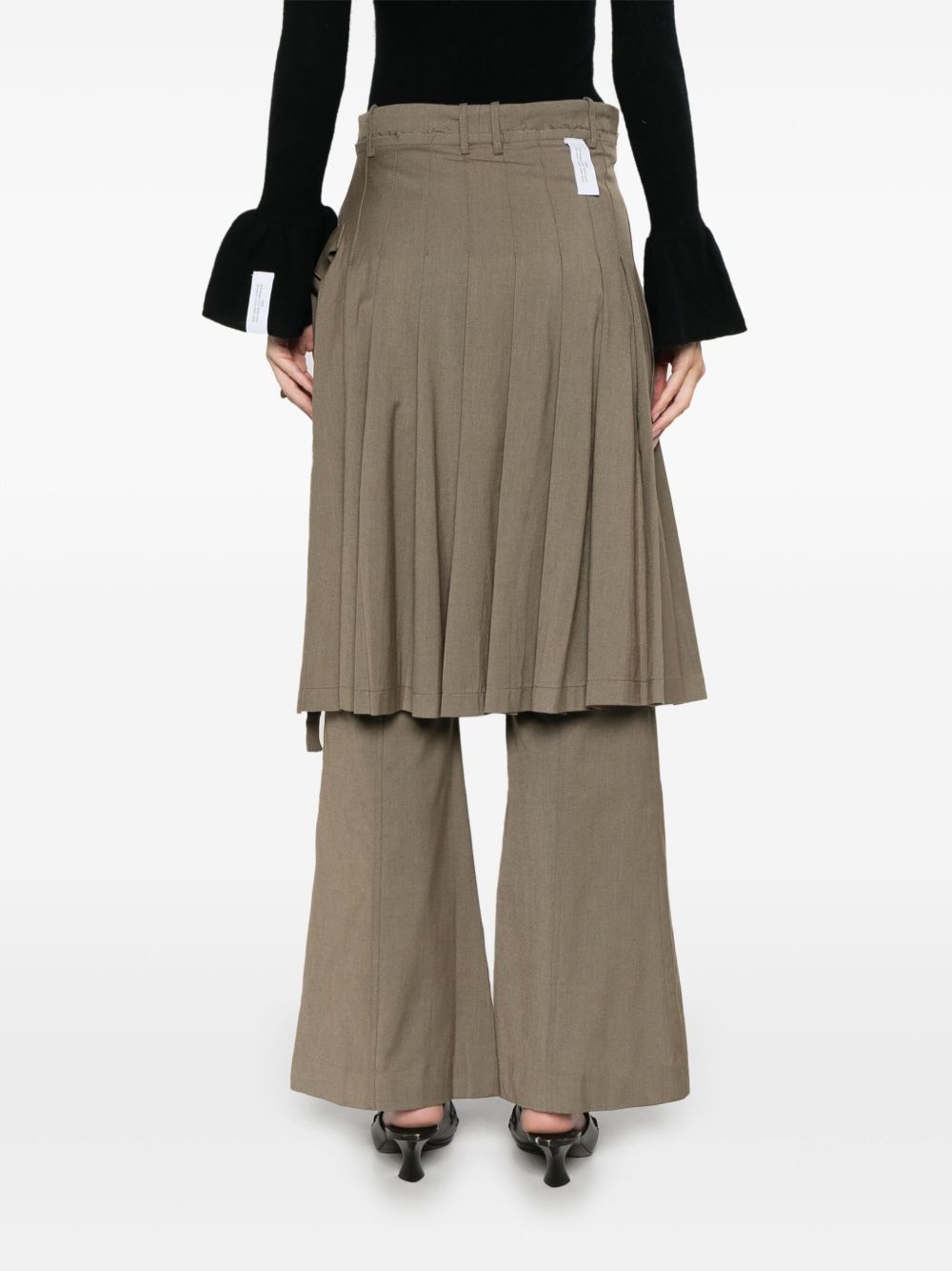 pleated trousers - 4