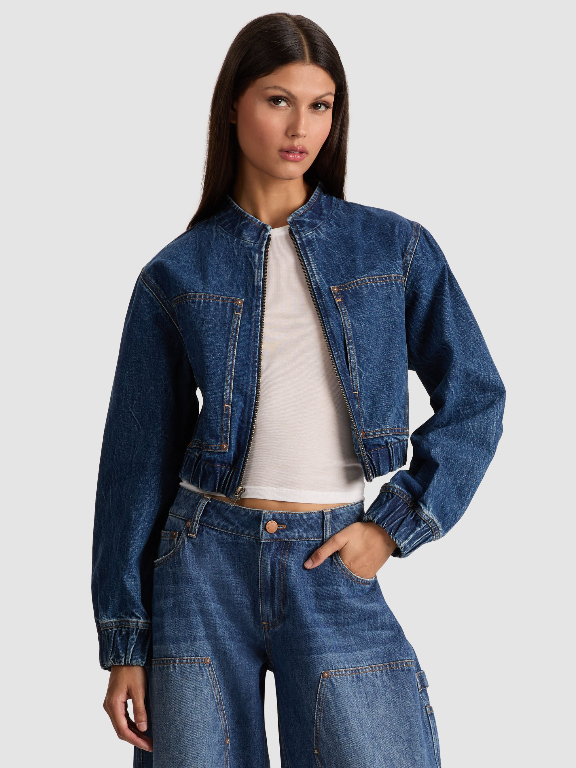 MATEO DENIM CARPENTER JACKET - 2