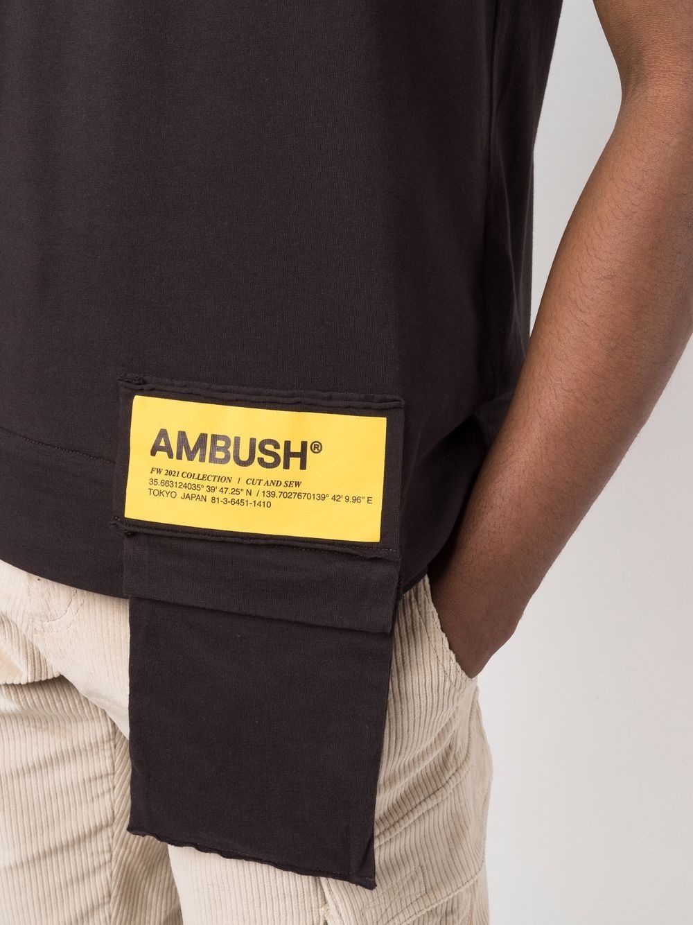 waist pocket T-shirt - 5