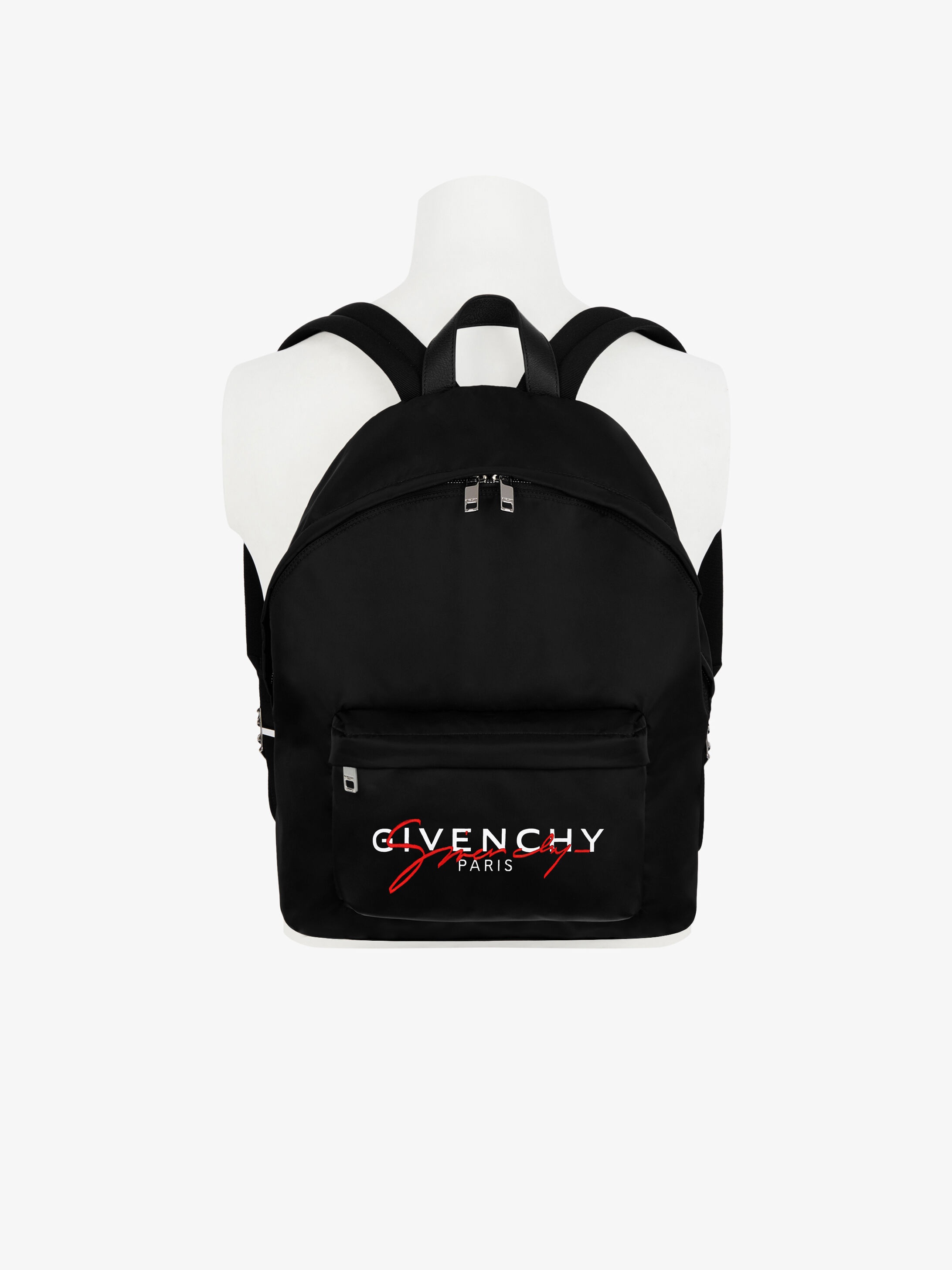 GIVENCHY embroidered backpack in nylon - 1