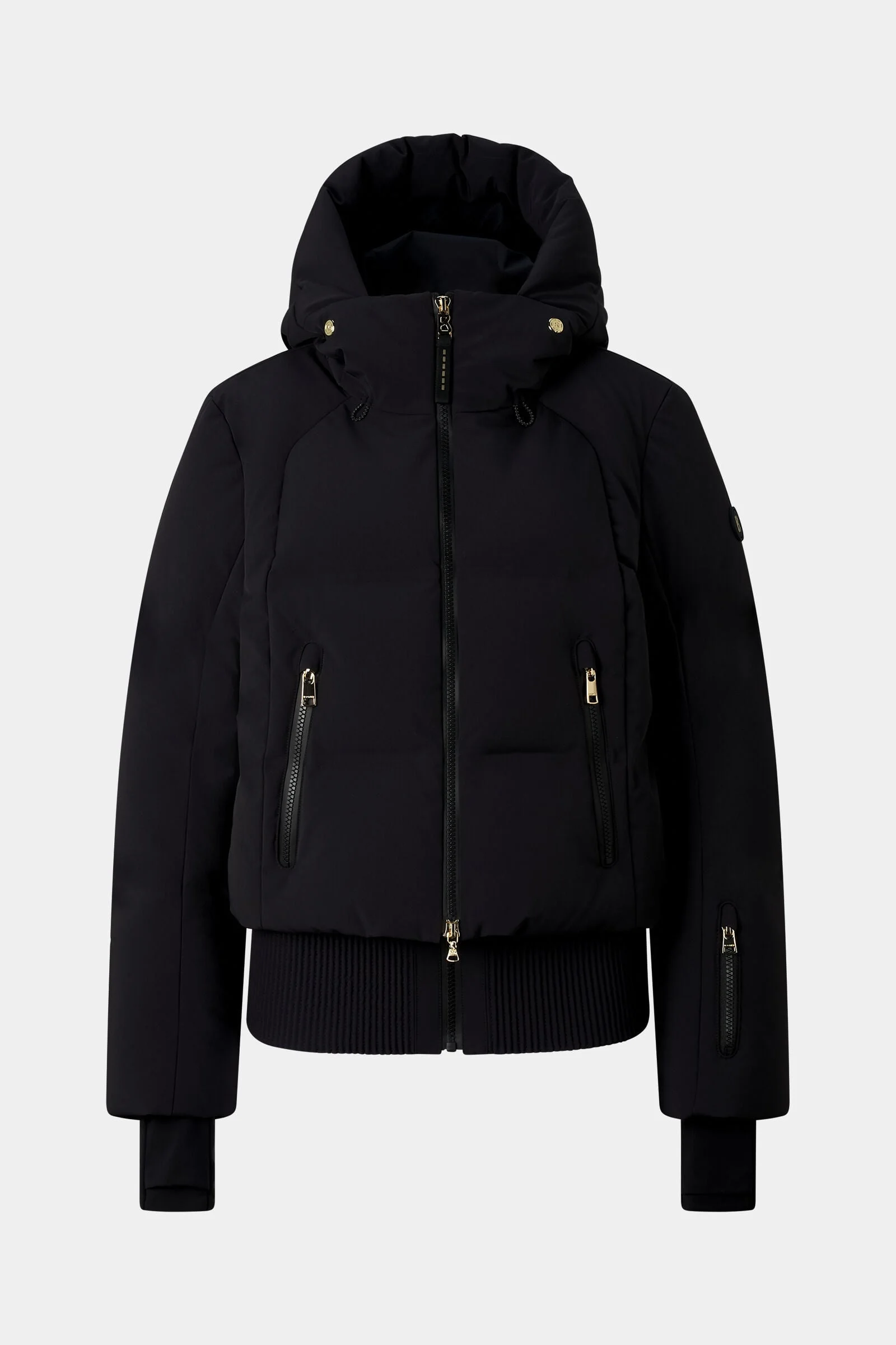 Dea Down Ski Jacket in Black - 1